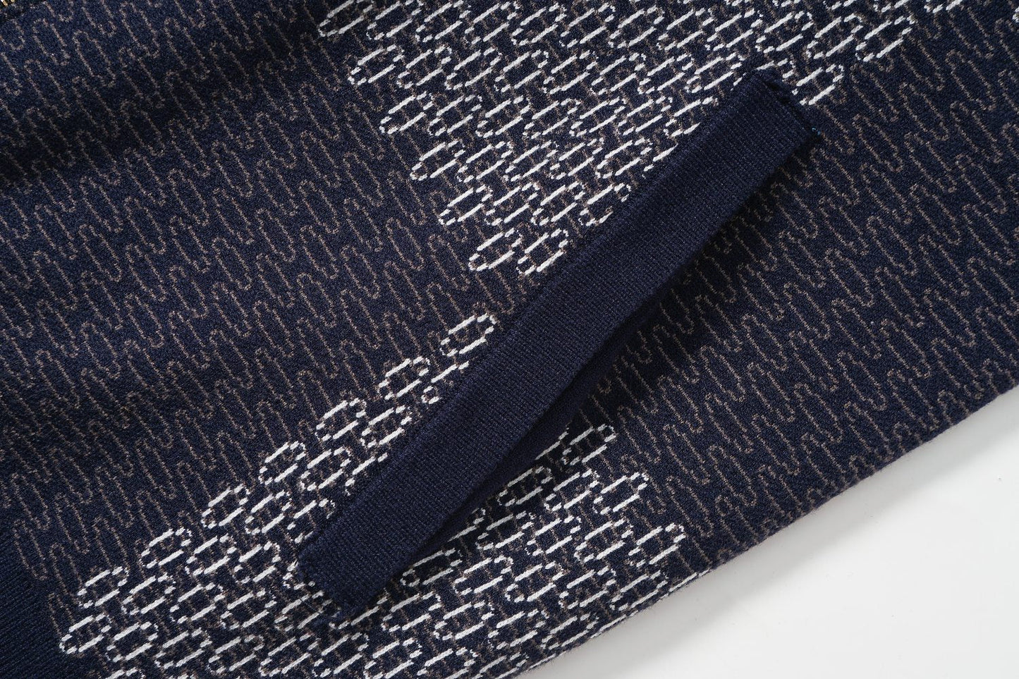 250617 New lightweight jacquard knitted baseball jacket