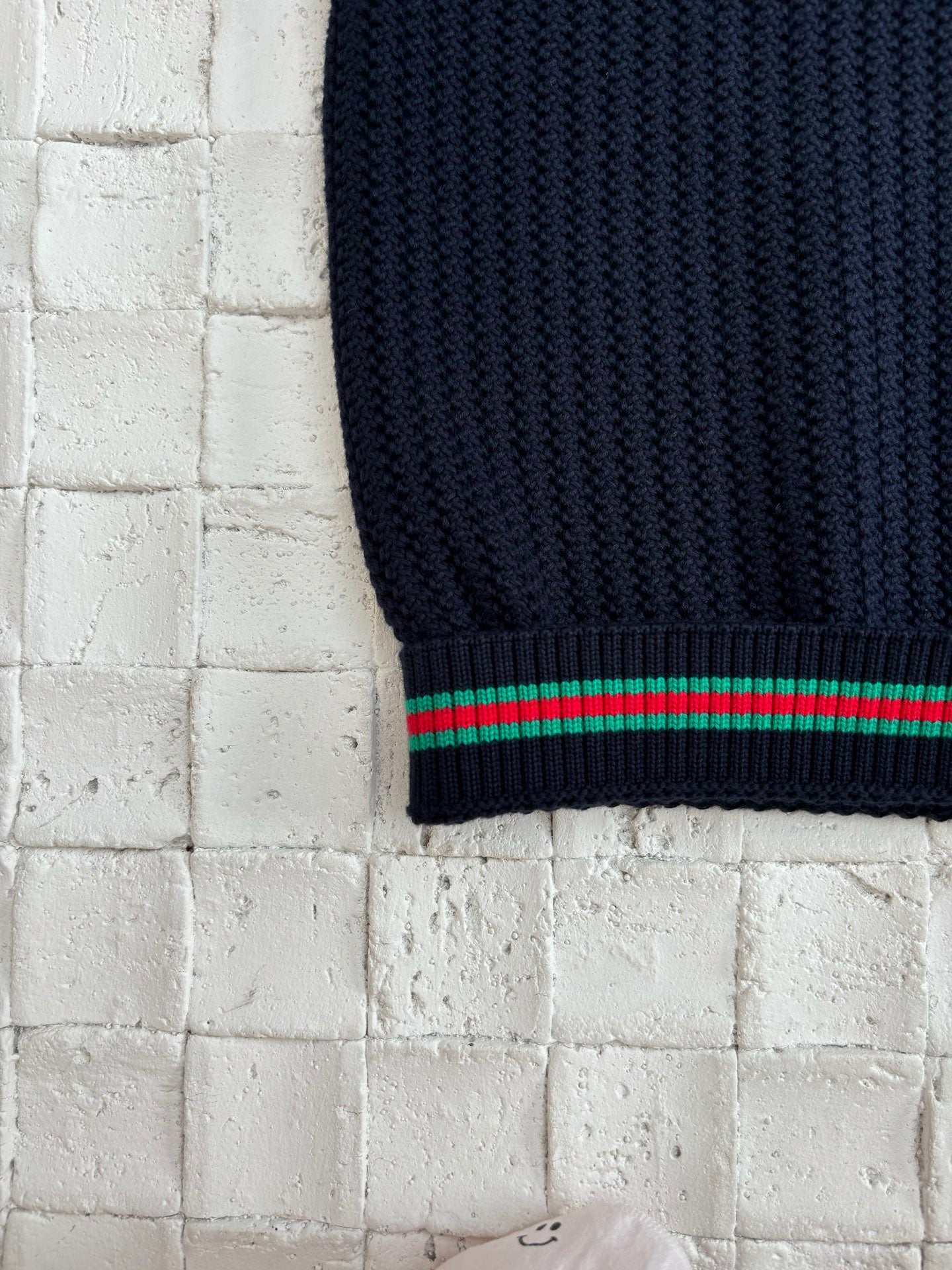 250624 New high-quality woven ribbon hollowed-out knitted cardigan