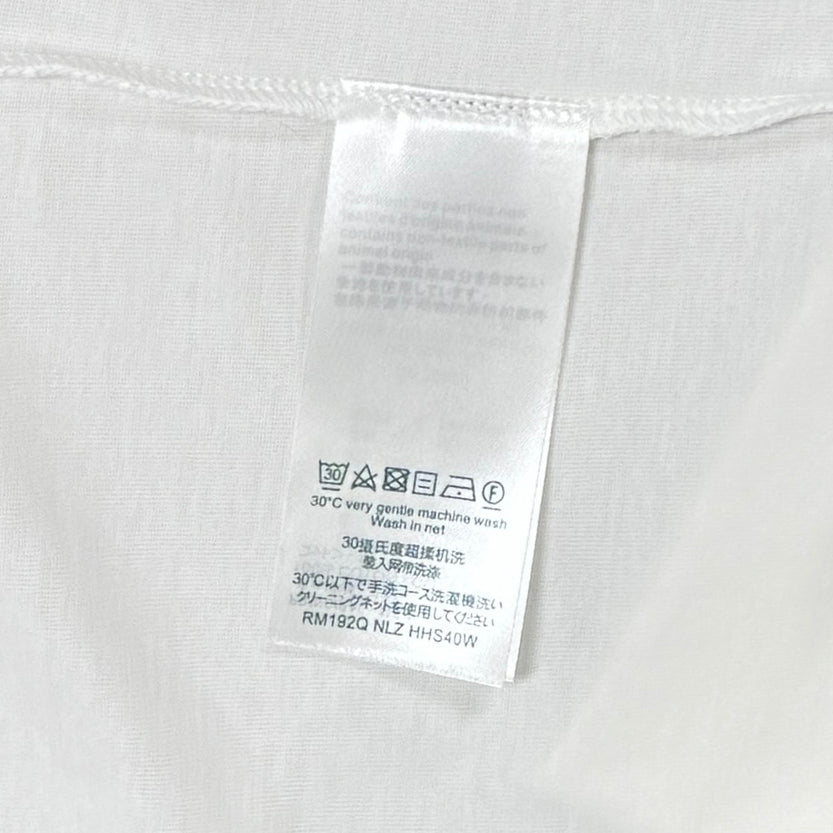 250624 New high-quality lower half printed T-shirt