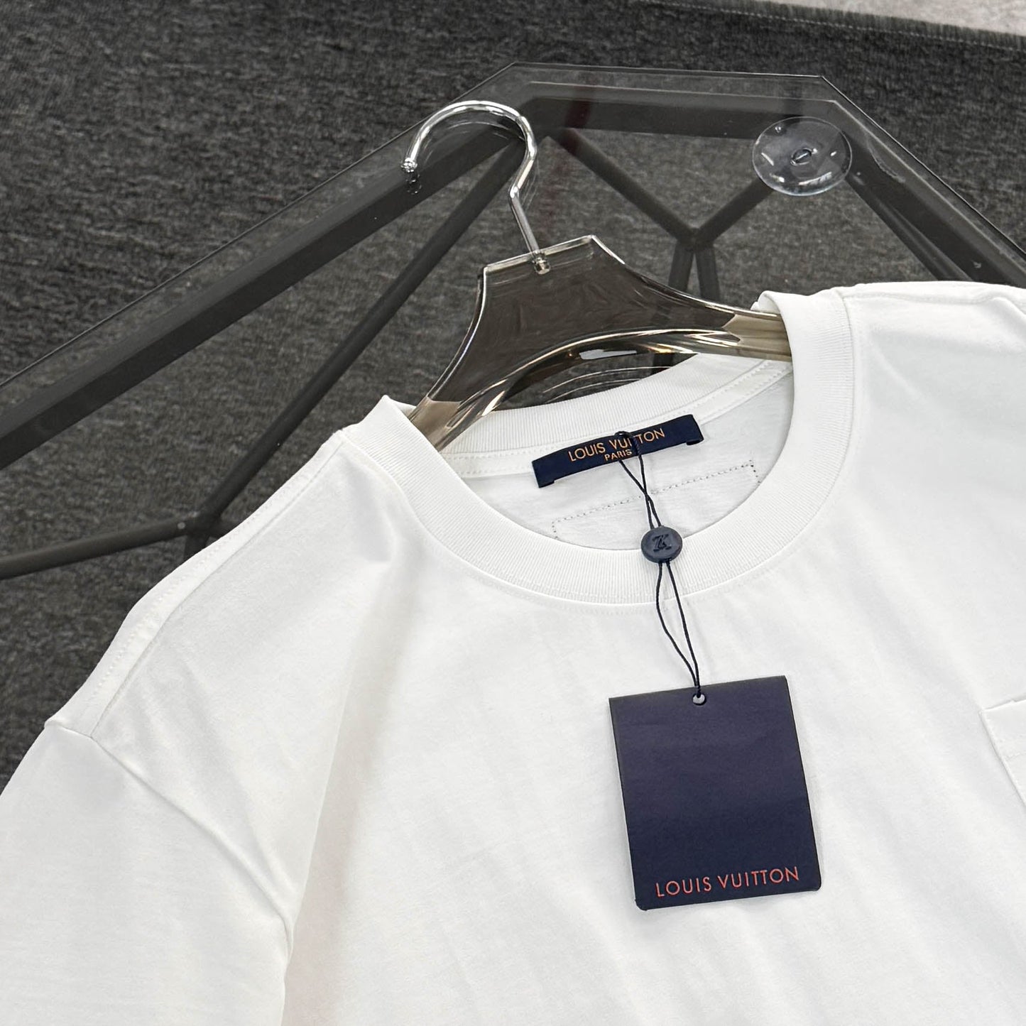 250624 New high-quality lower half printed T-shirt