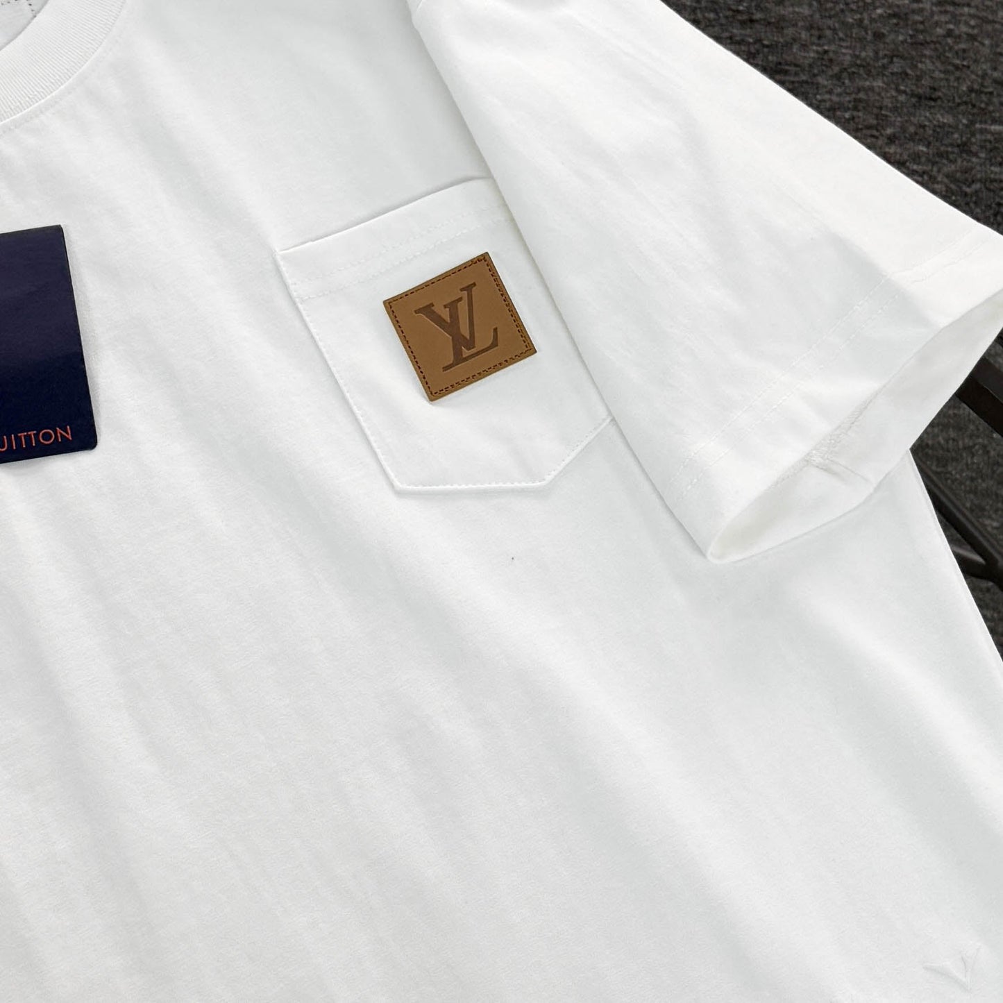 250624 New high-quality lower half printed T-shirt