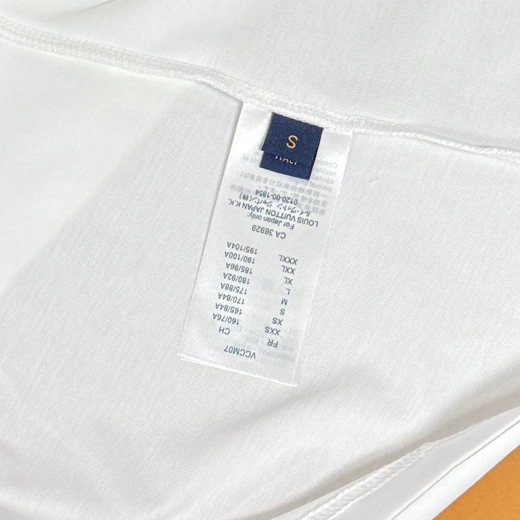 250624 New high-quality lower half printed T-shirt