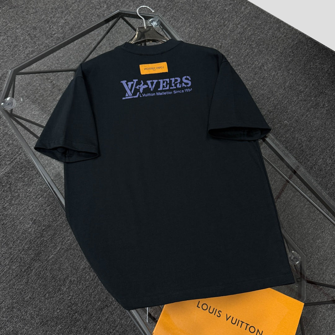 250624 New high-quality, distinctive and representative printed pattern T-shirt