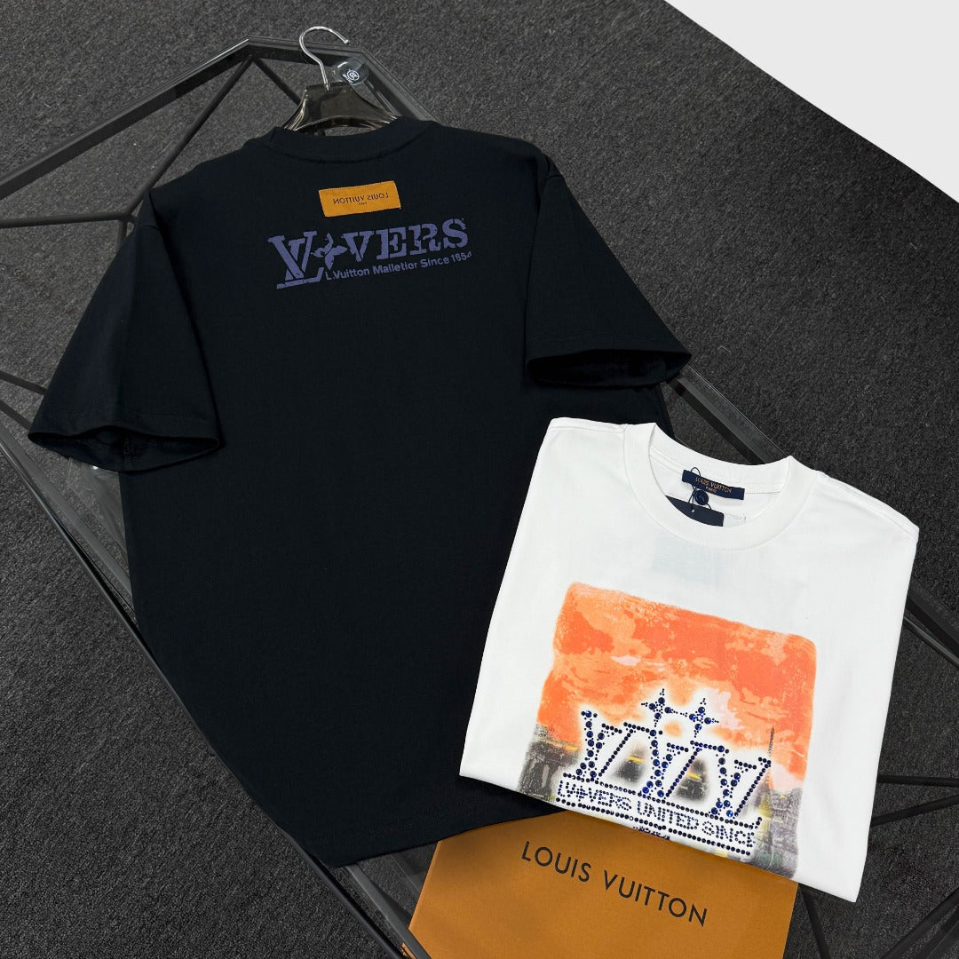 250624 New high-quality, distinctive and representative printed pattern T-shirt