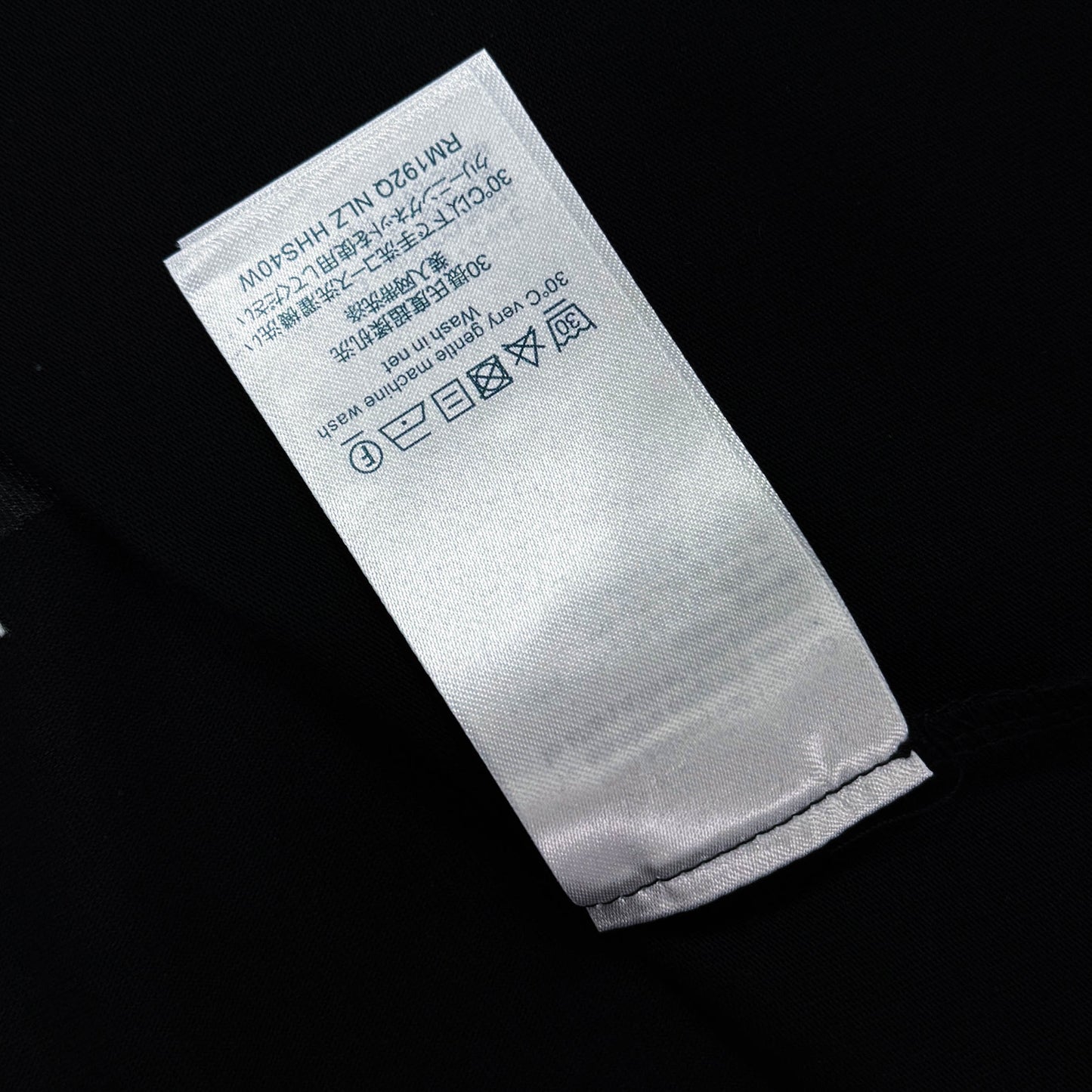 250624 New high-quality, simple cuff patchwork T-shirt