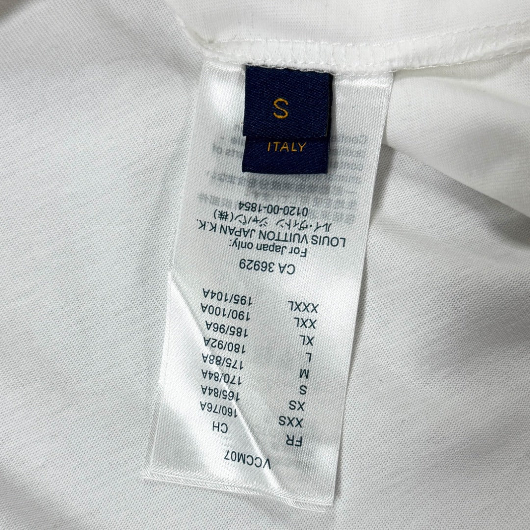 250624 New high-quality, simple cuff patchwork T-shirt