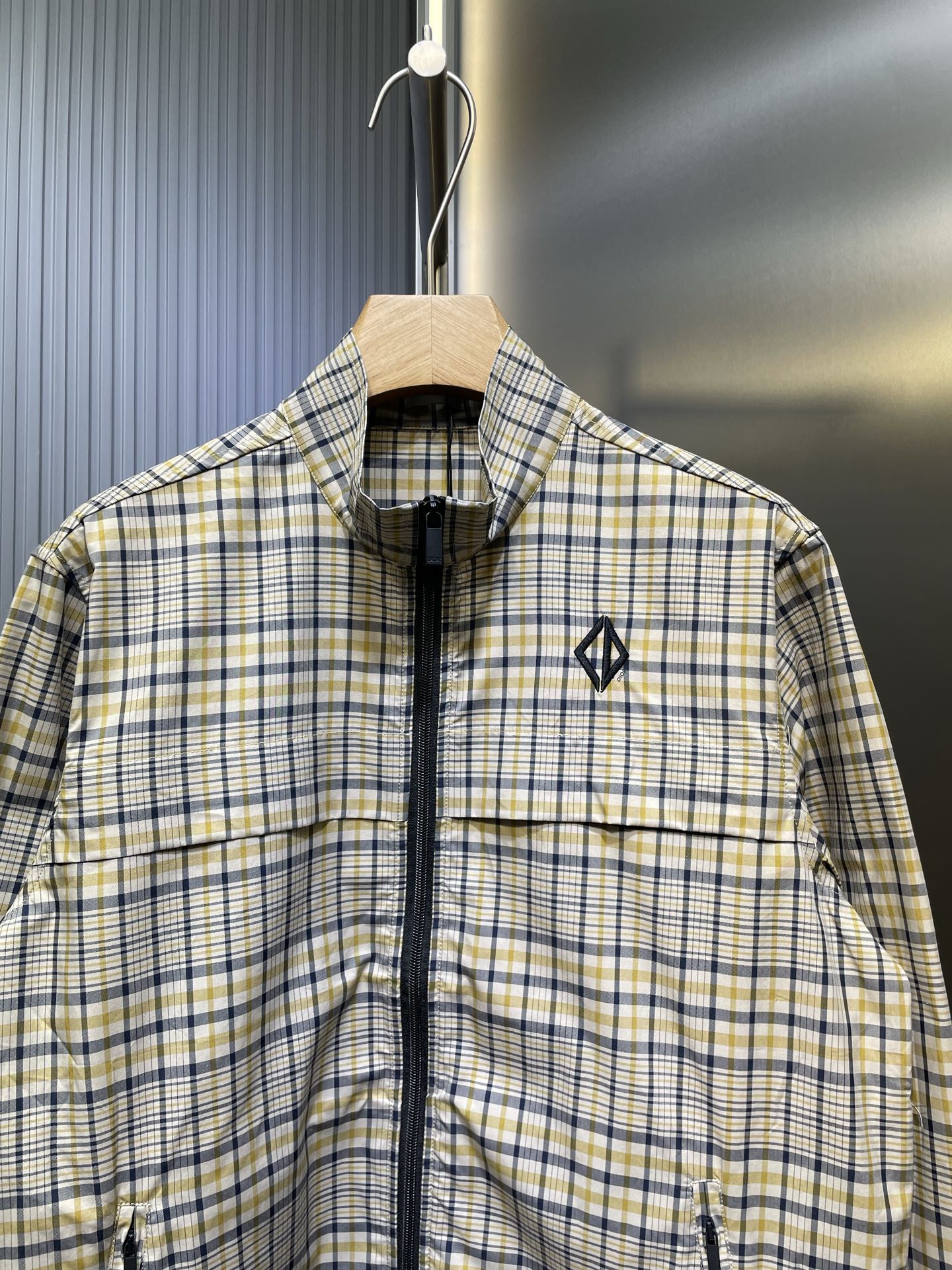 250722 New high-quality custom fabric zipper jacket