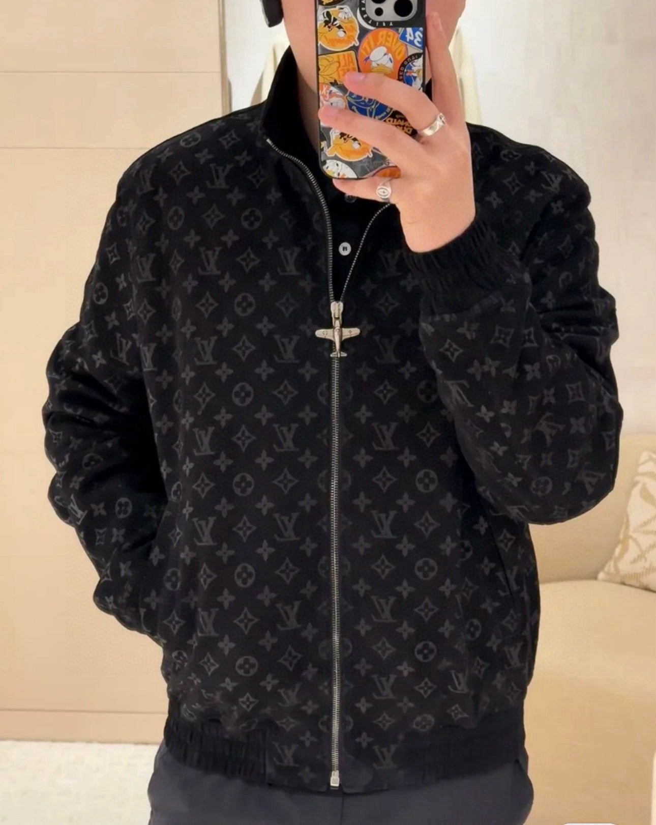 250722 New high-quality suede fleece steel embossed casual jacket