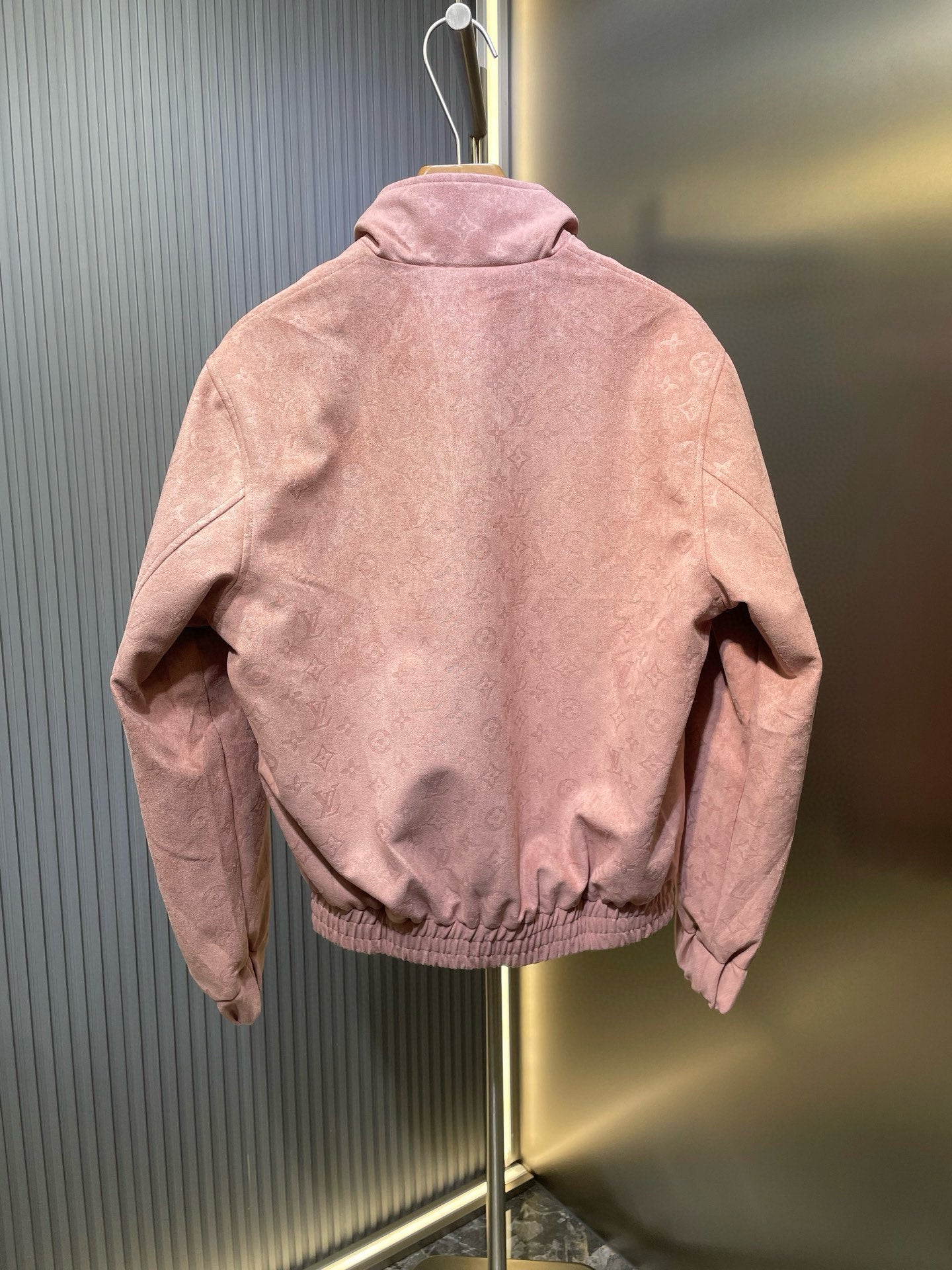 250722 New high-quality suede fleece steel embossed casual jacket
