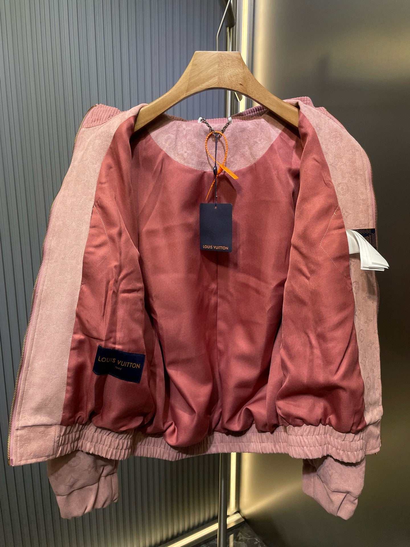 250722 New high-quality suede fleece steel embossed casual jacket