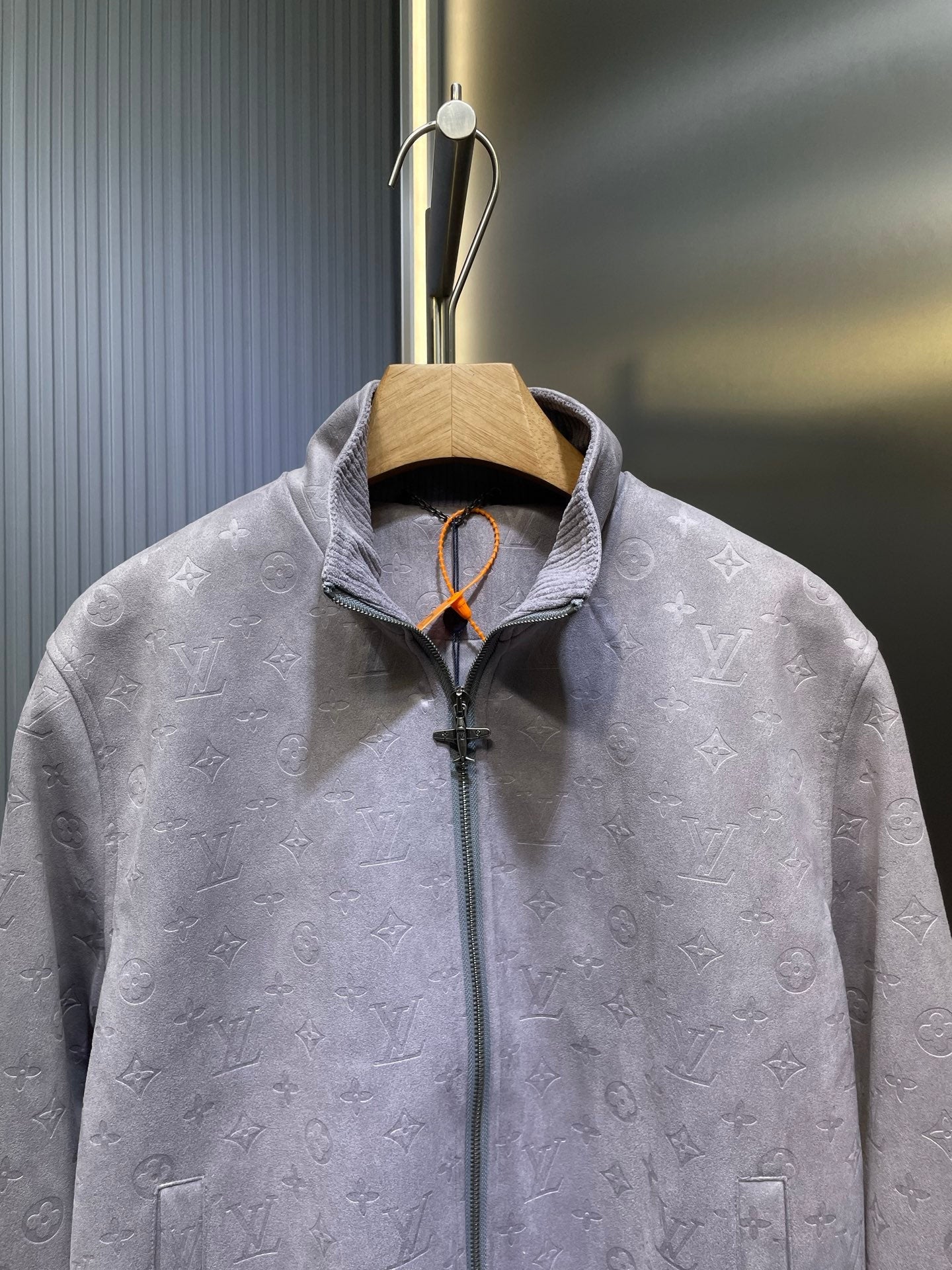 250722 New high-quality suede fleece steel embossed casual jacket