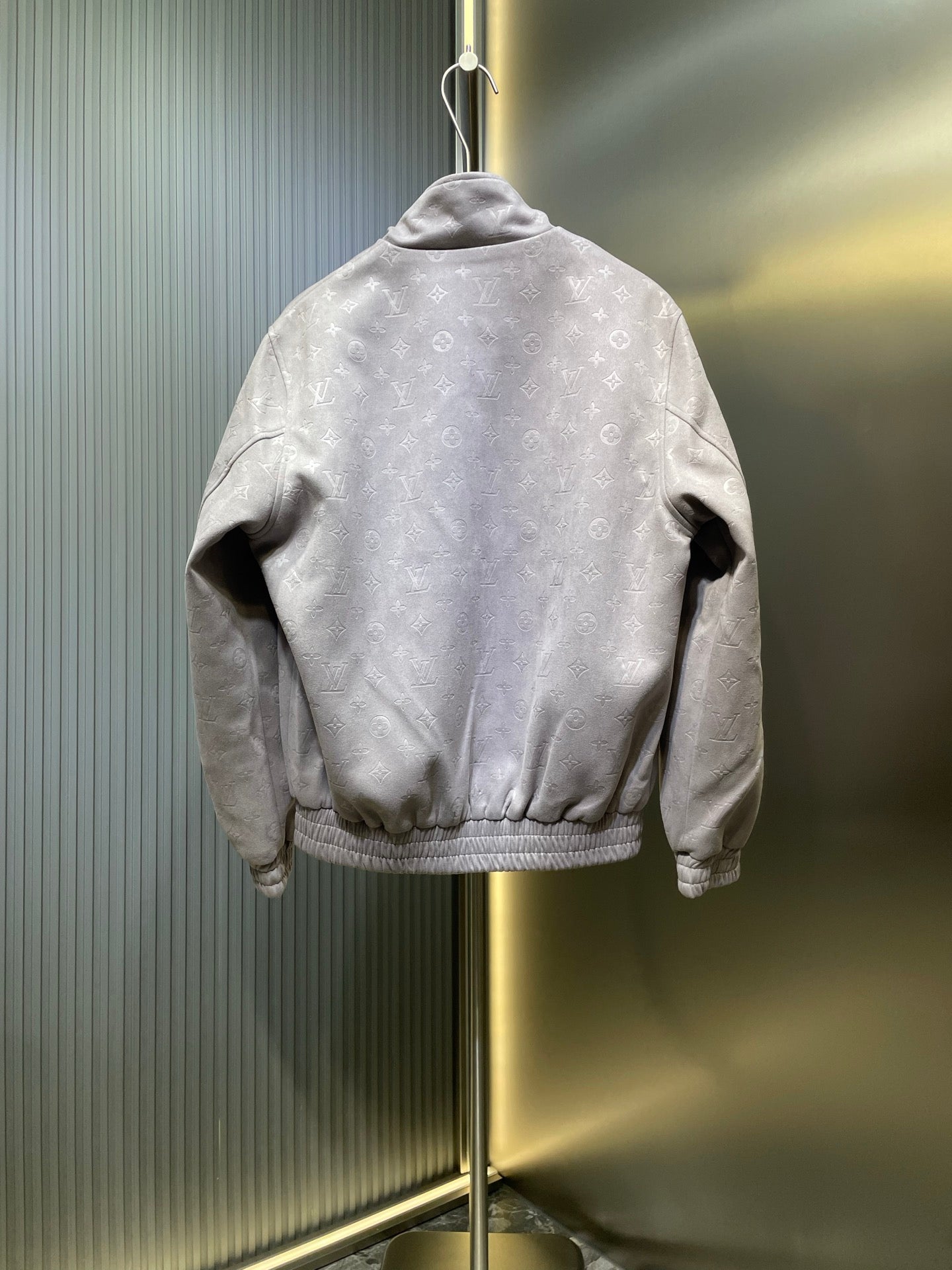 250722 New high-quality suede fleece steel embossed casual jacket