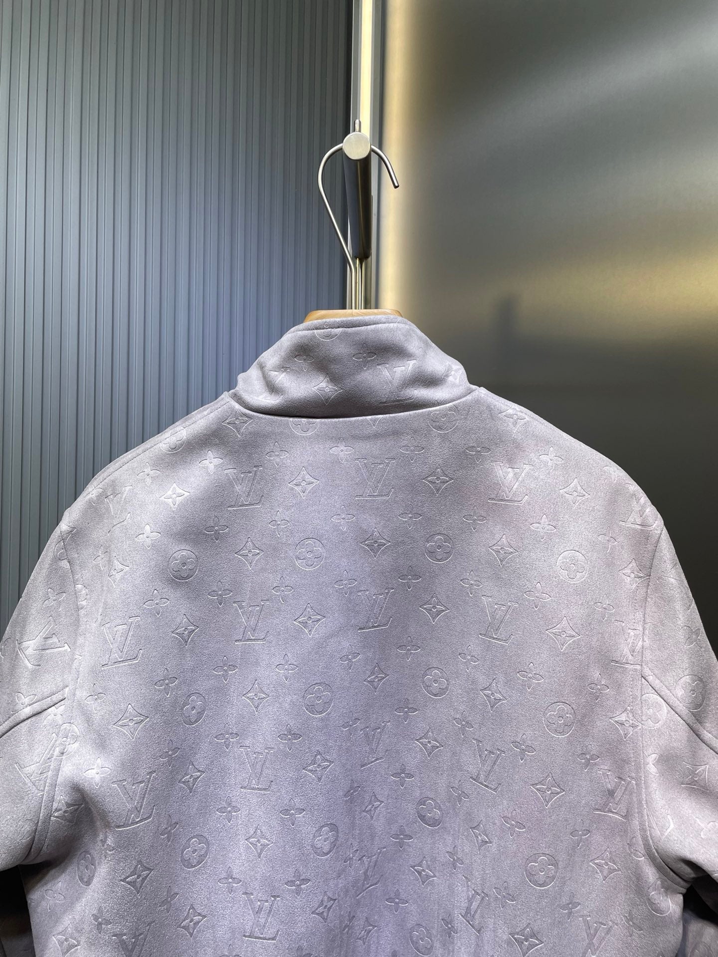 250722 New high-quality suede fleece steel embossed casual jacket