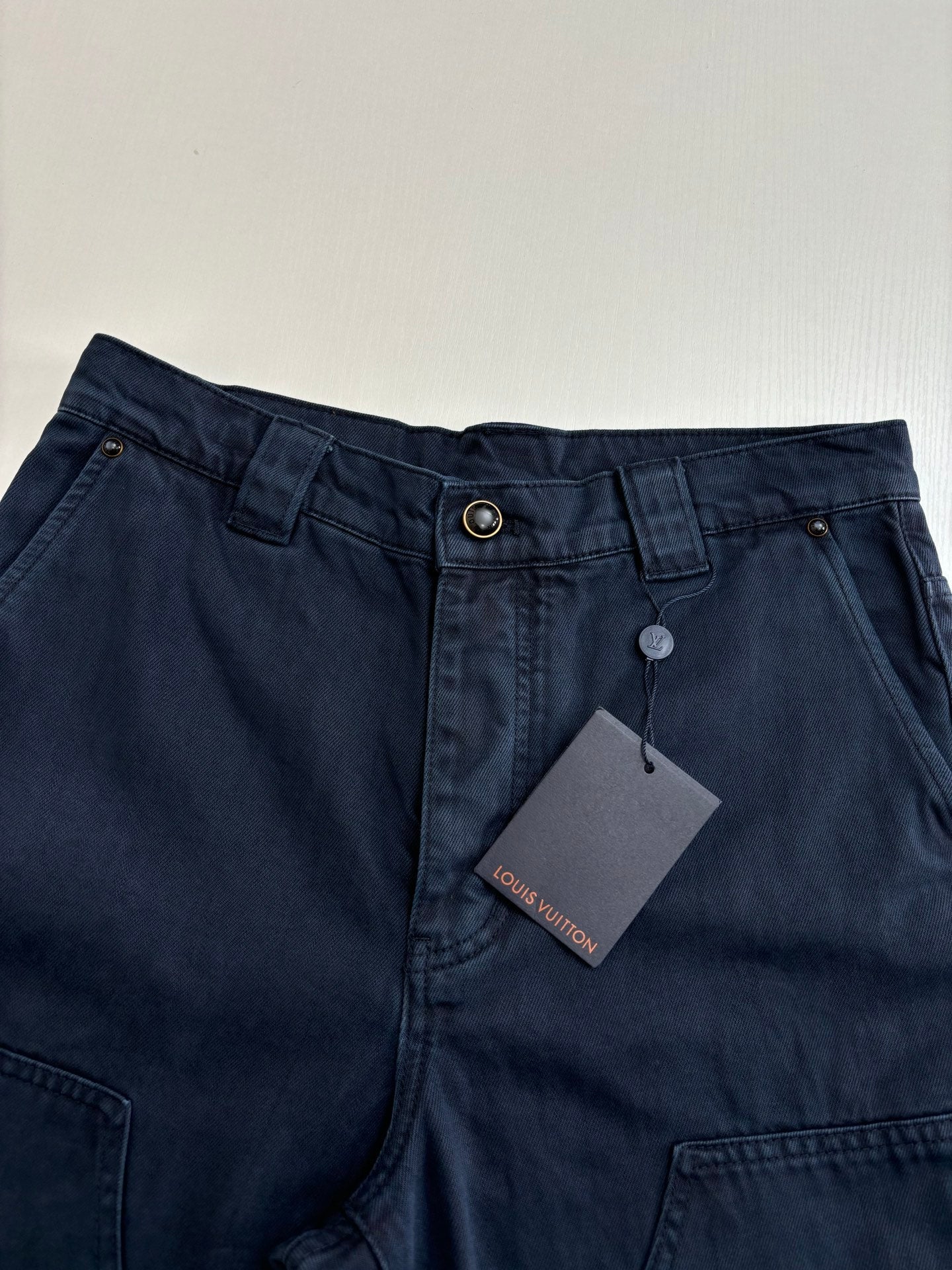 250722 New high-quality dyed denim logging pants