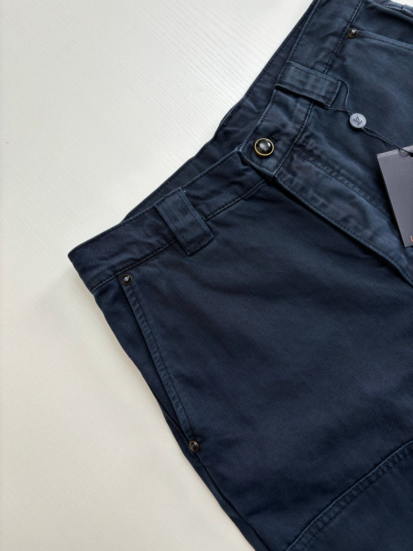 250722 New high-quality dyed denim logging pants
