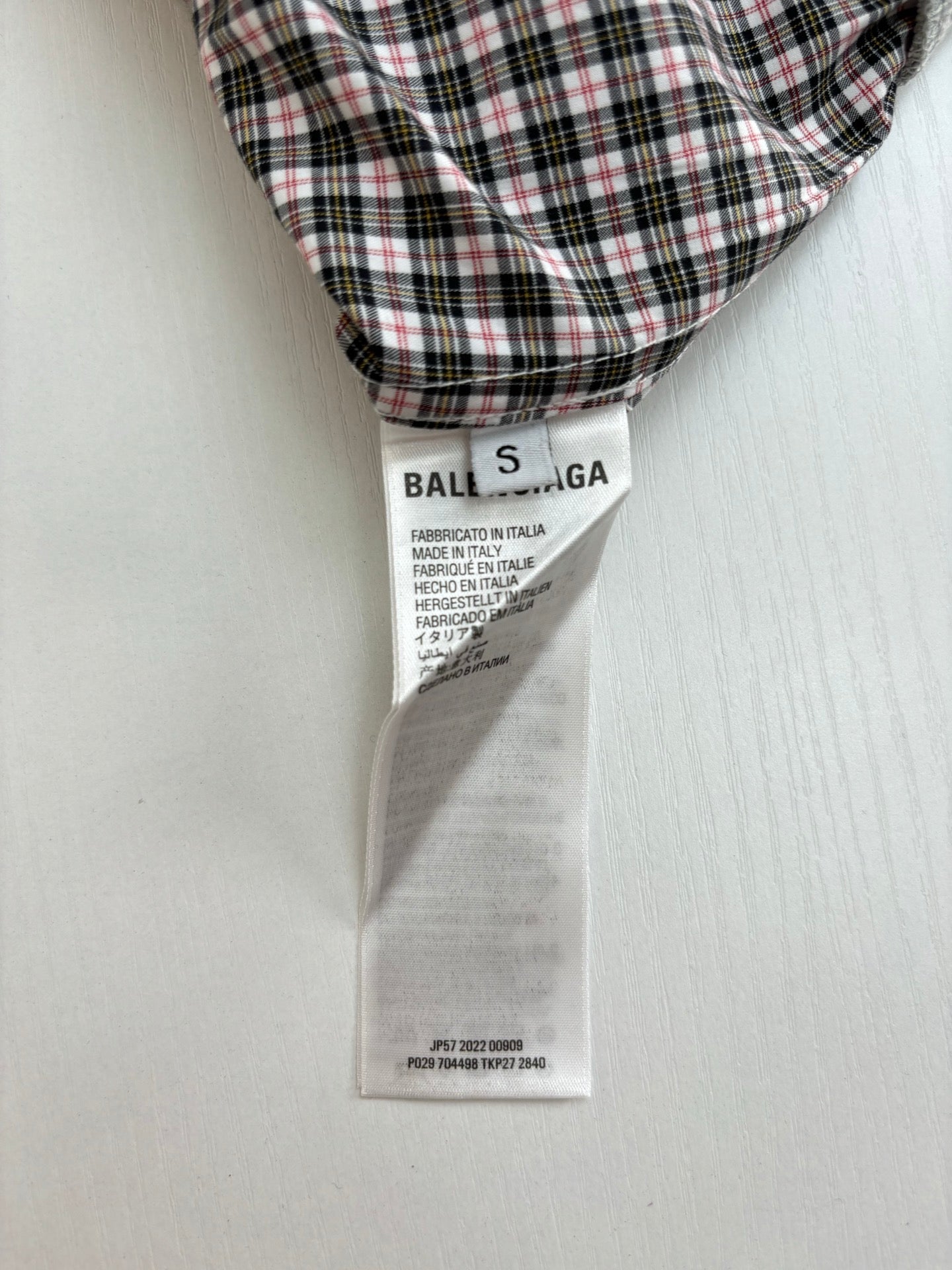 250722 New top-quality patchwork checkered hooded jacket