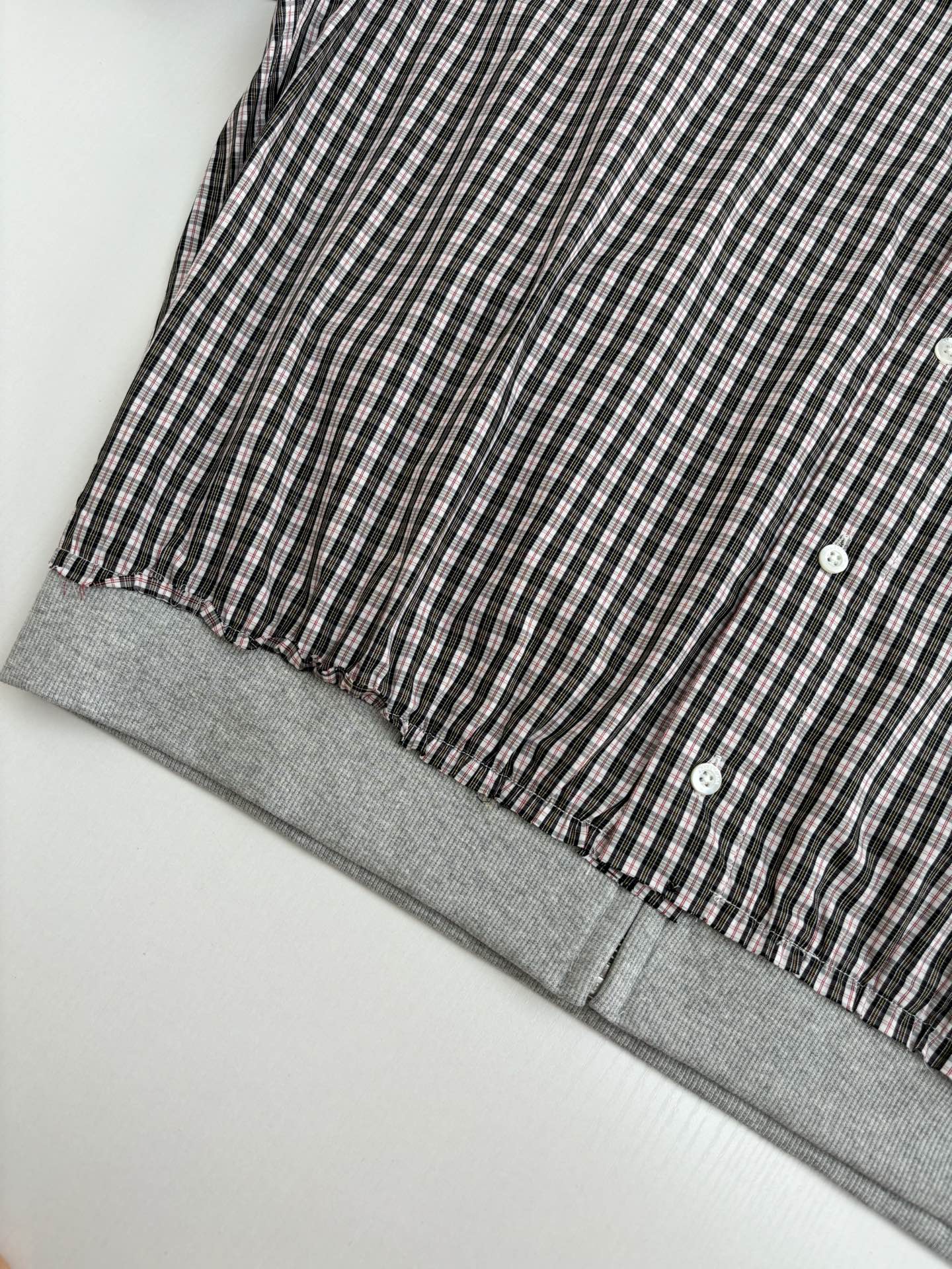 250722 New top-quality patchwork checkered hooded jacket