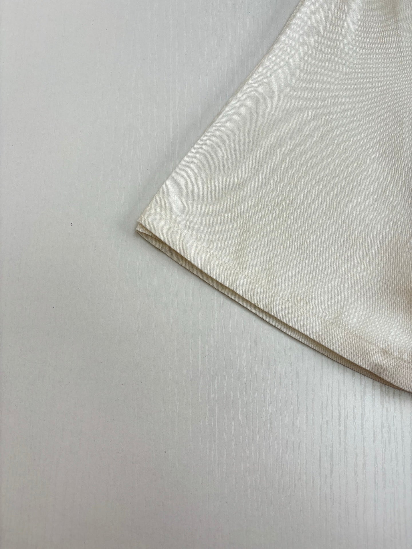250722 New high-quality cotton and linen embroidered short-sleeved shirts