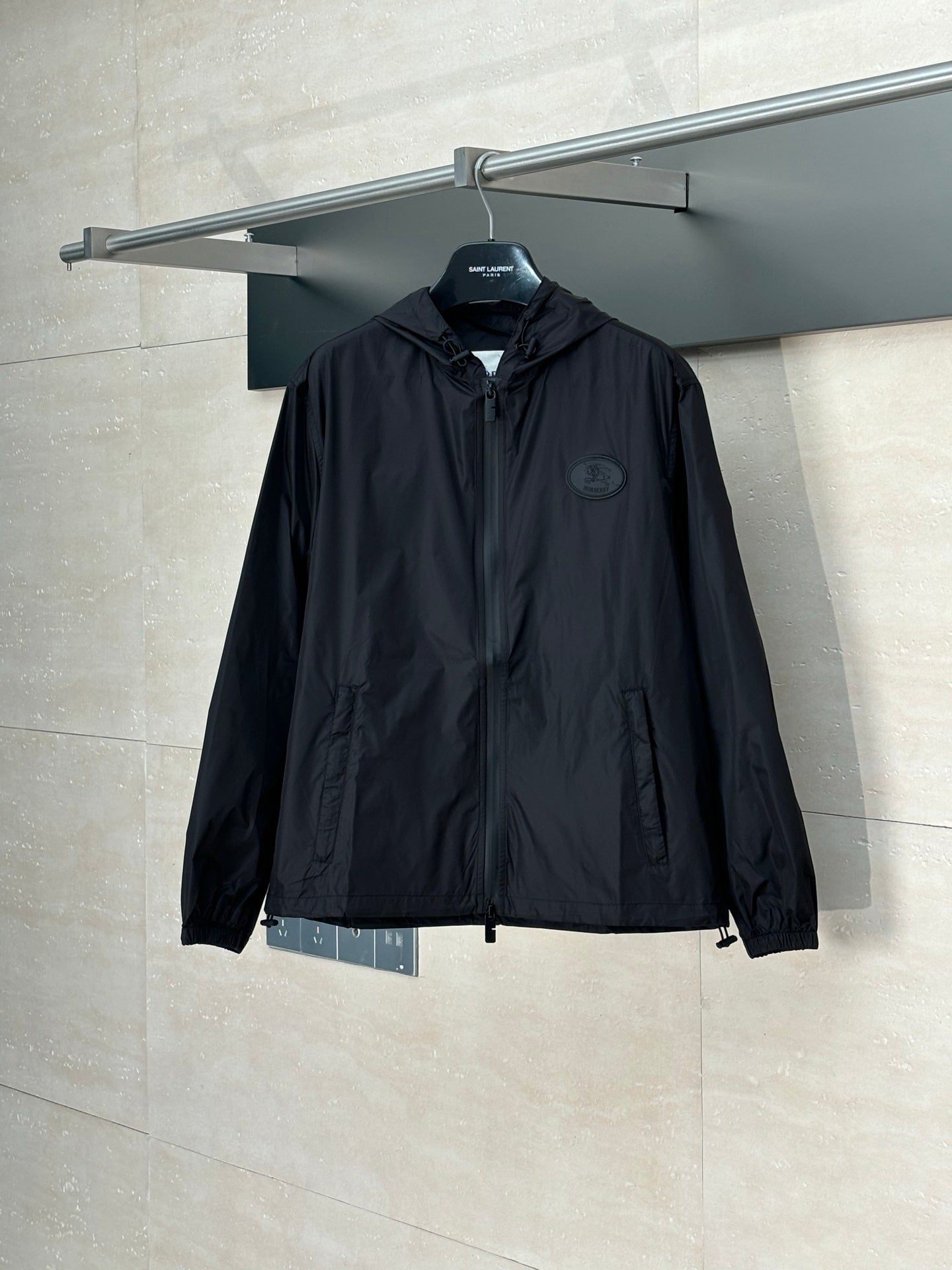 250722 New high-quality nylon windbreaker hooded jacket