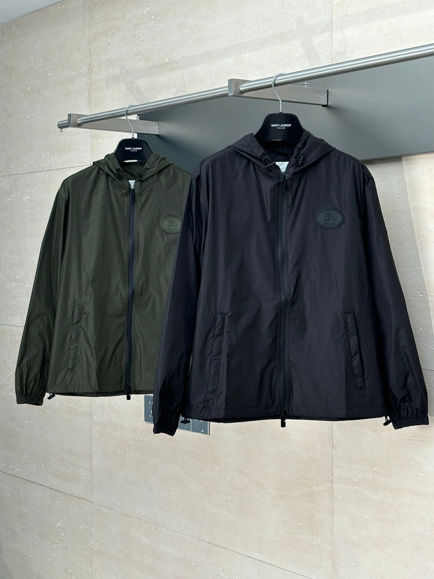 250722 New high-quality nylon windbreaker hooded jacket