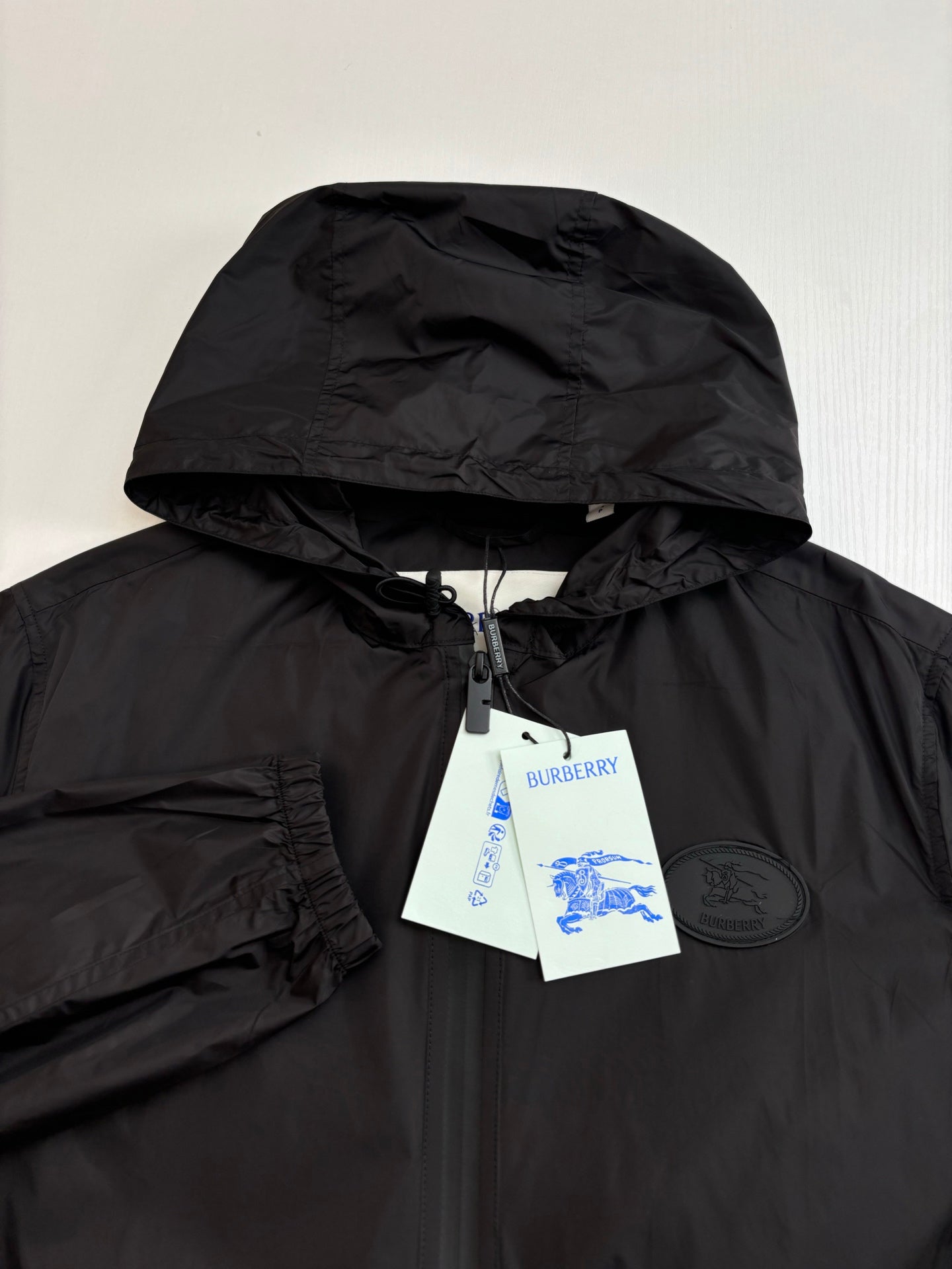250722 New high-quality nylon windbreaker hooded jacket