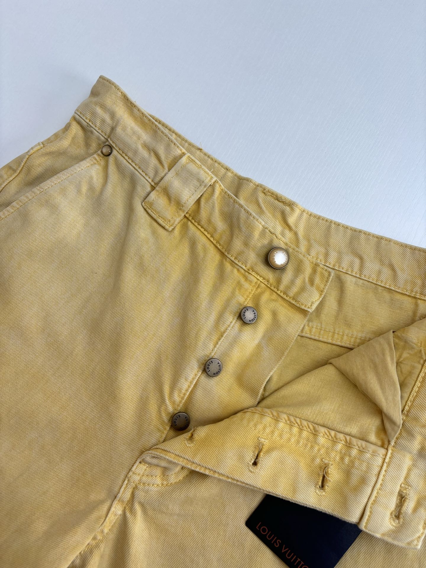 250722 New high-quality dyed denim logging pants