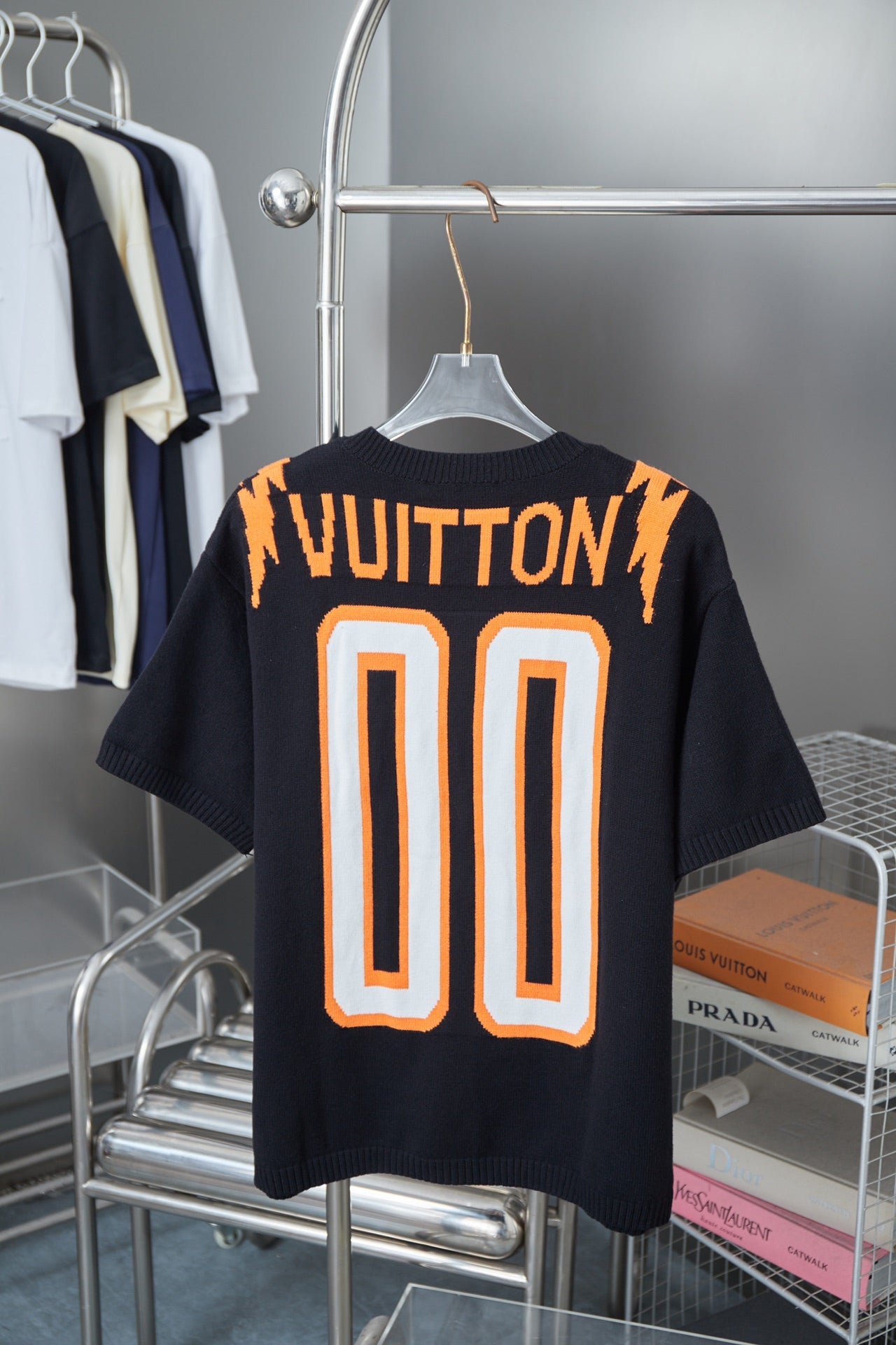 250722 New high-quality 00 ball size knitted T-shirt