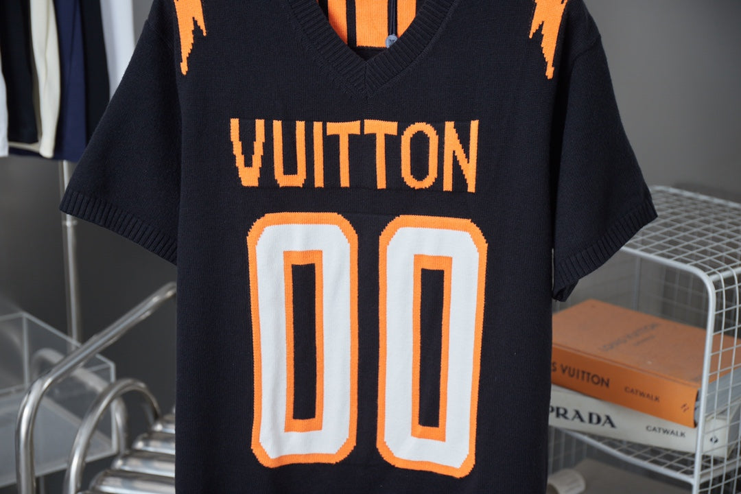 250722 New high-quality 00 ball size knitted T-shirt