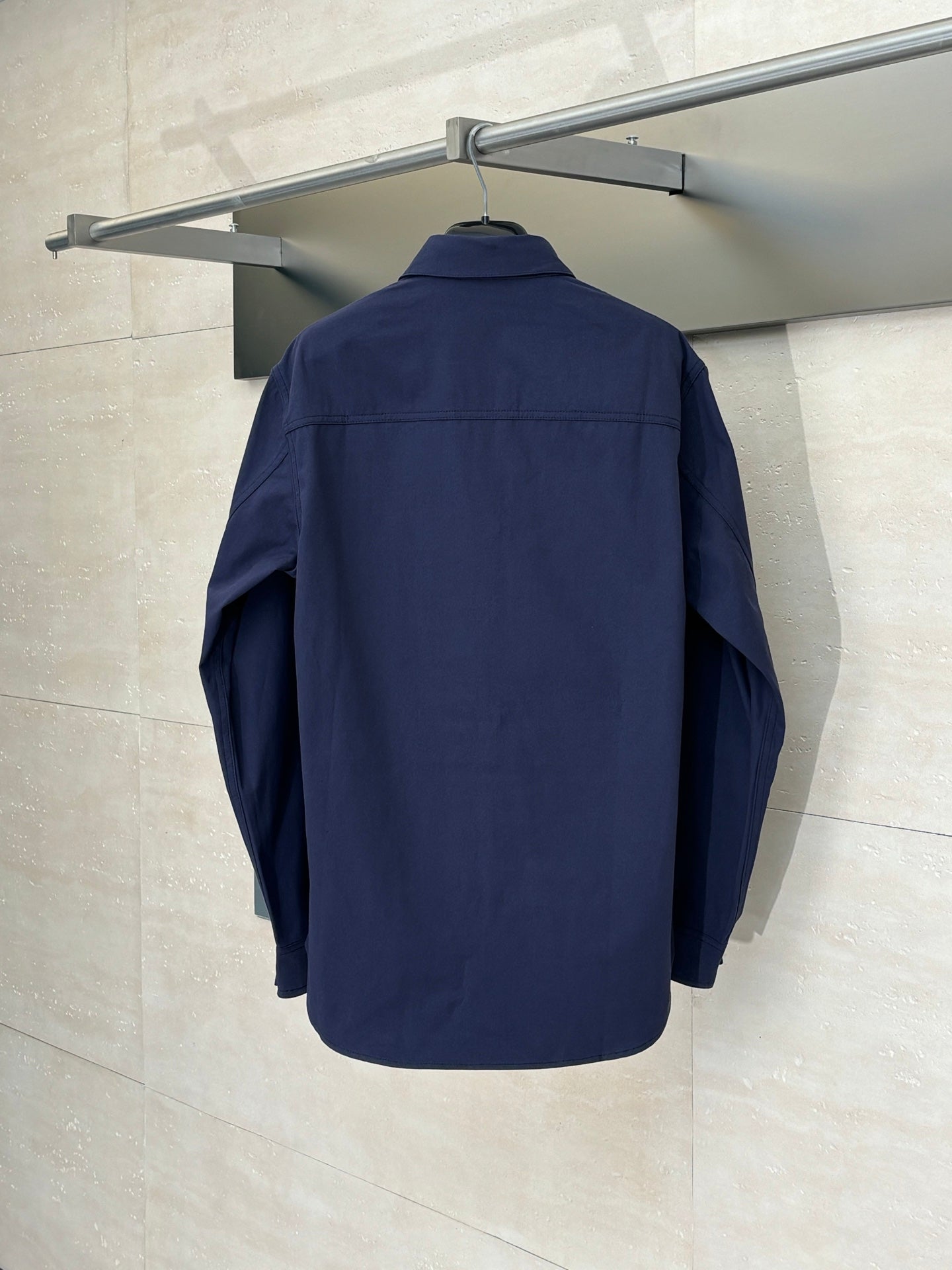 250722 New high-quality custom fabric embroidered long-sleeved shirt