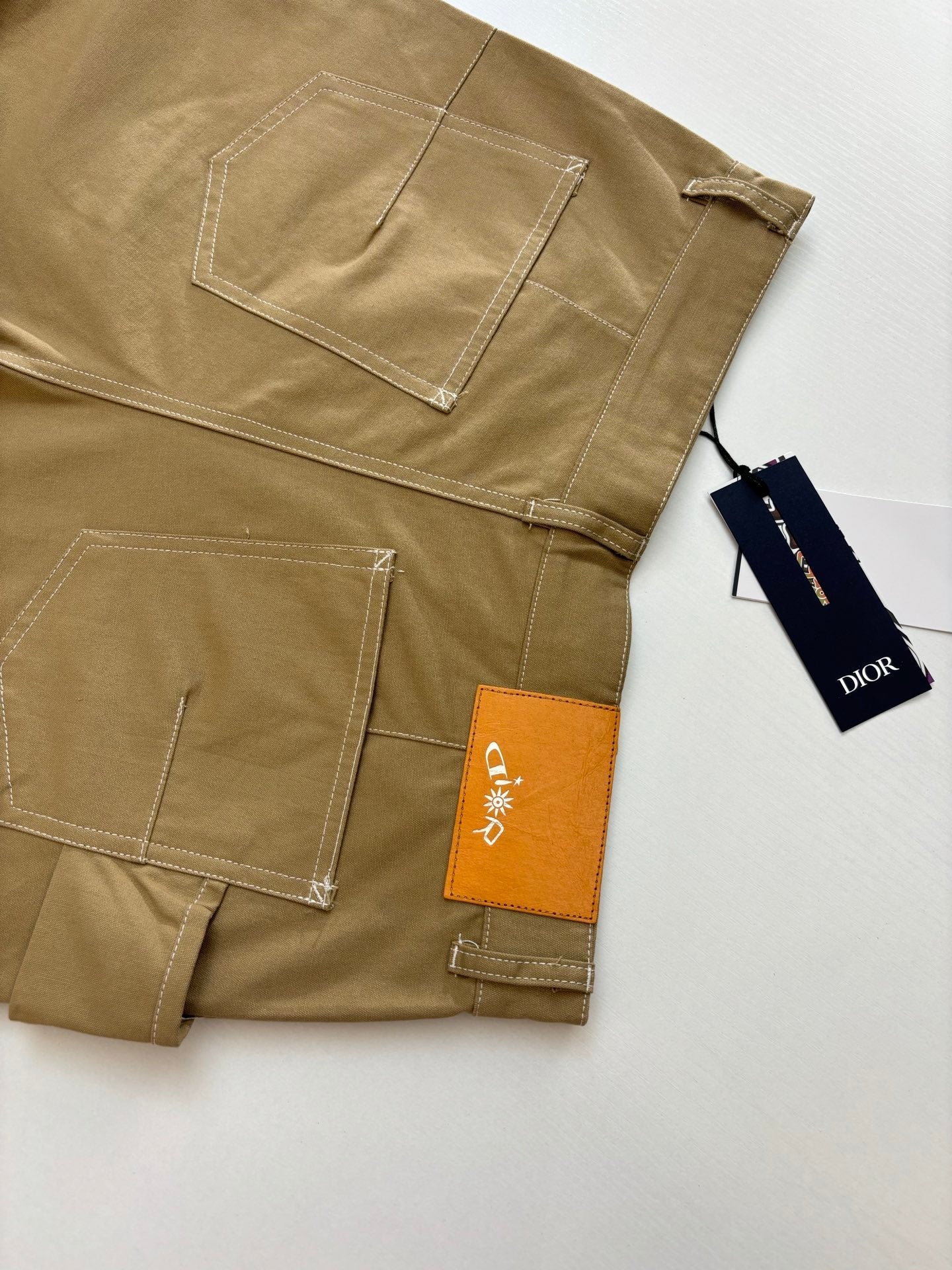 250722 New high-quality custom fabric embroidery pant
