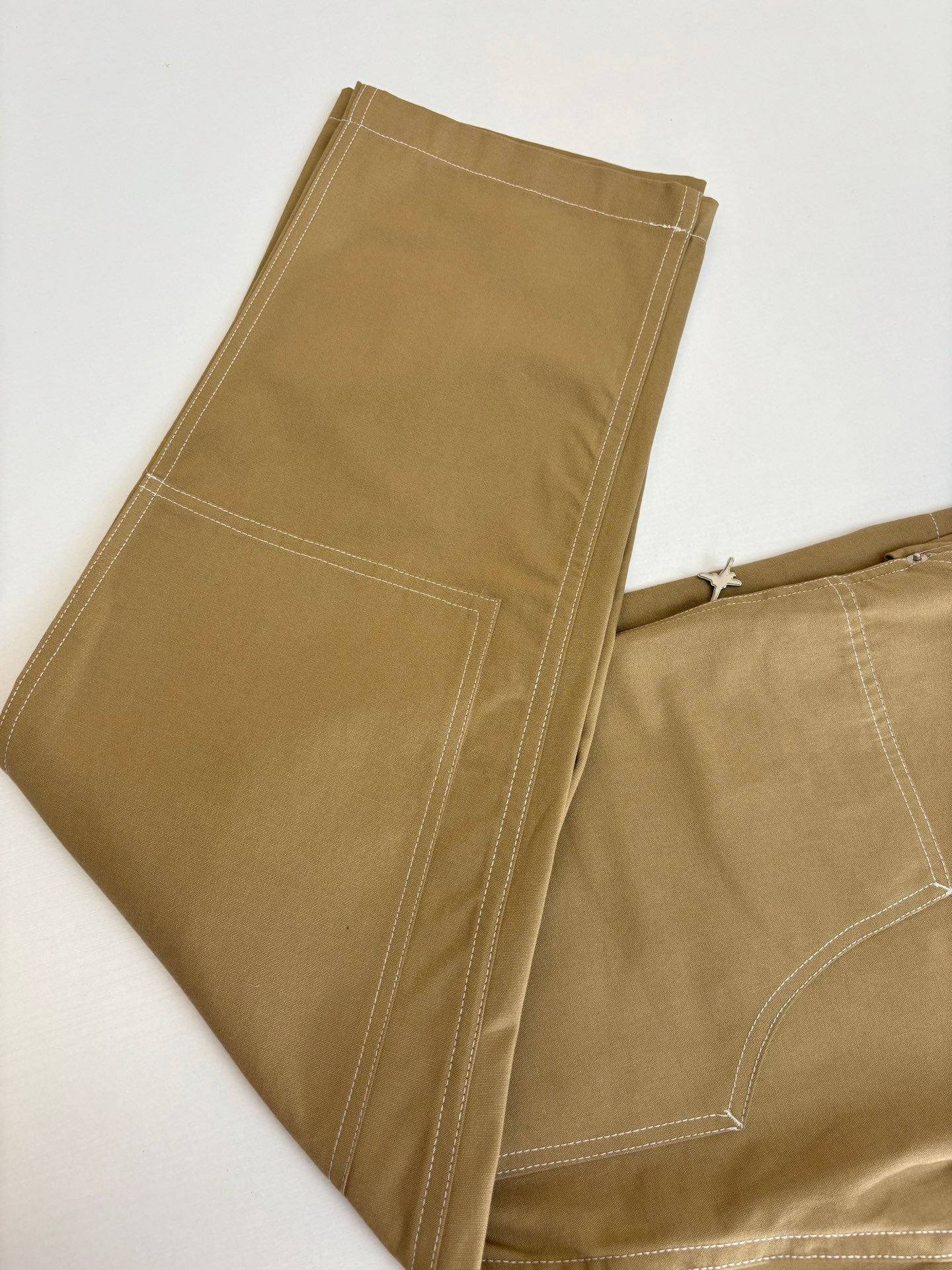 250722 New high-quality custom fabric embroidery pant
