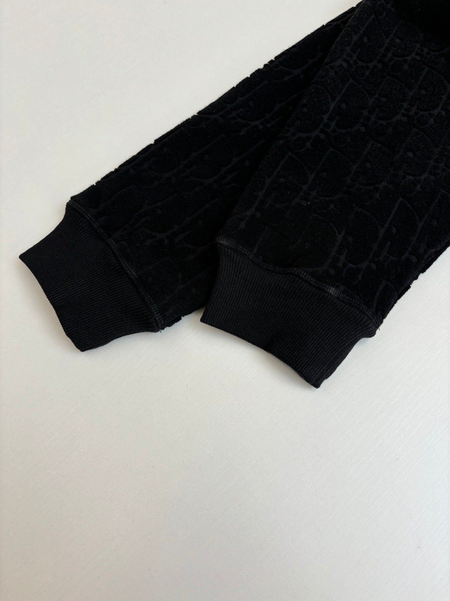 250722 New high-quality, fully printed jacquard letter towel cotton hooded sweatshirt