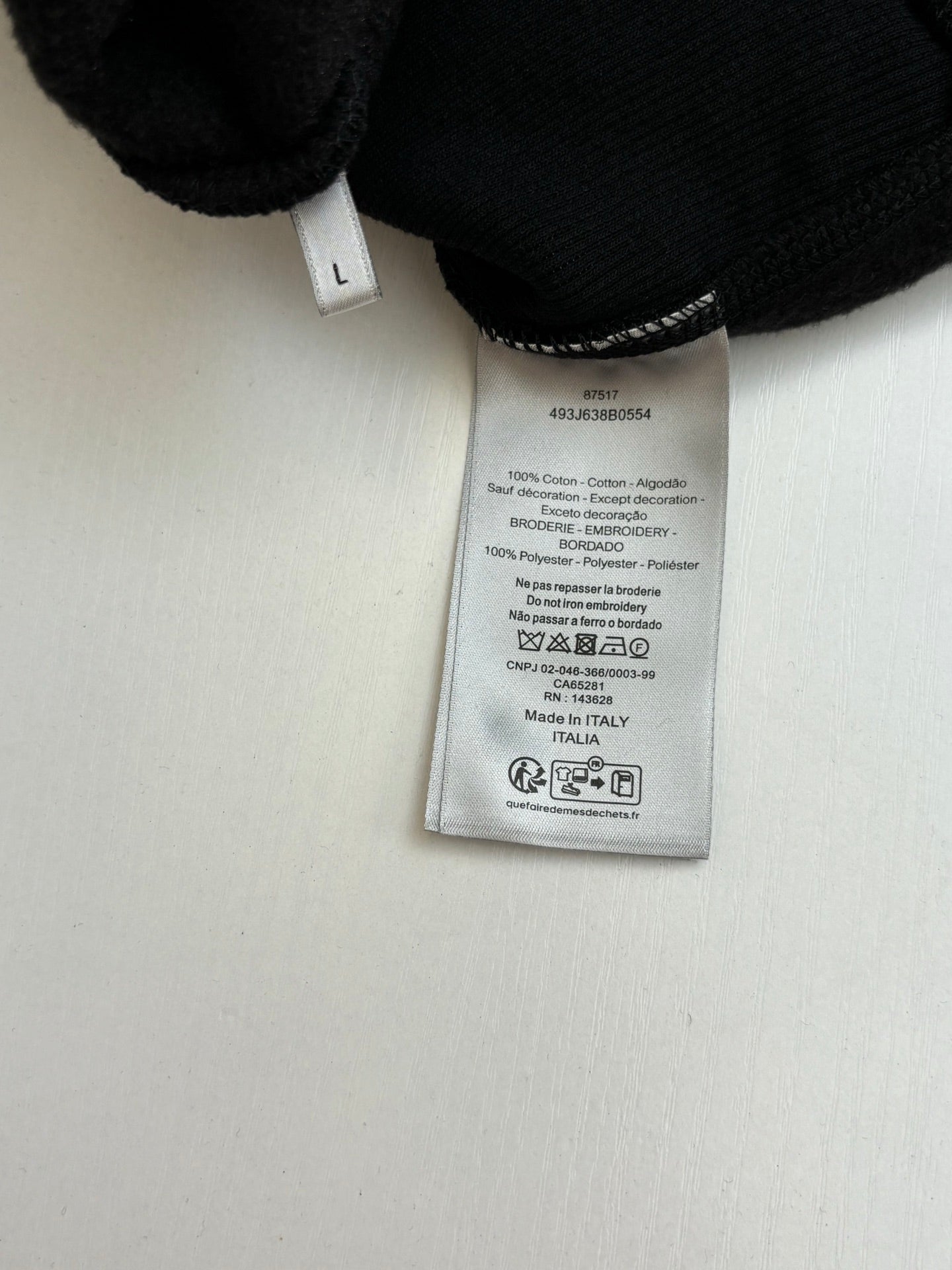 250722 New high-quality, fully printed jacquard letter towel cotton hooded sweatshirt