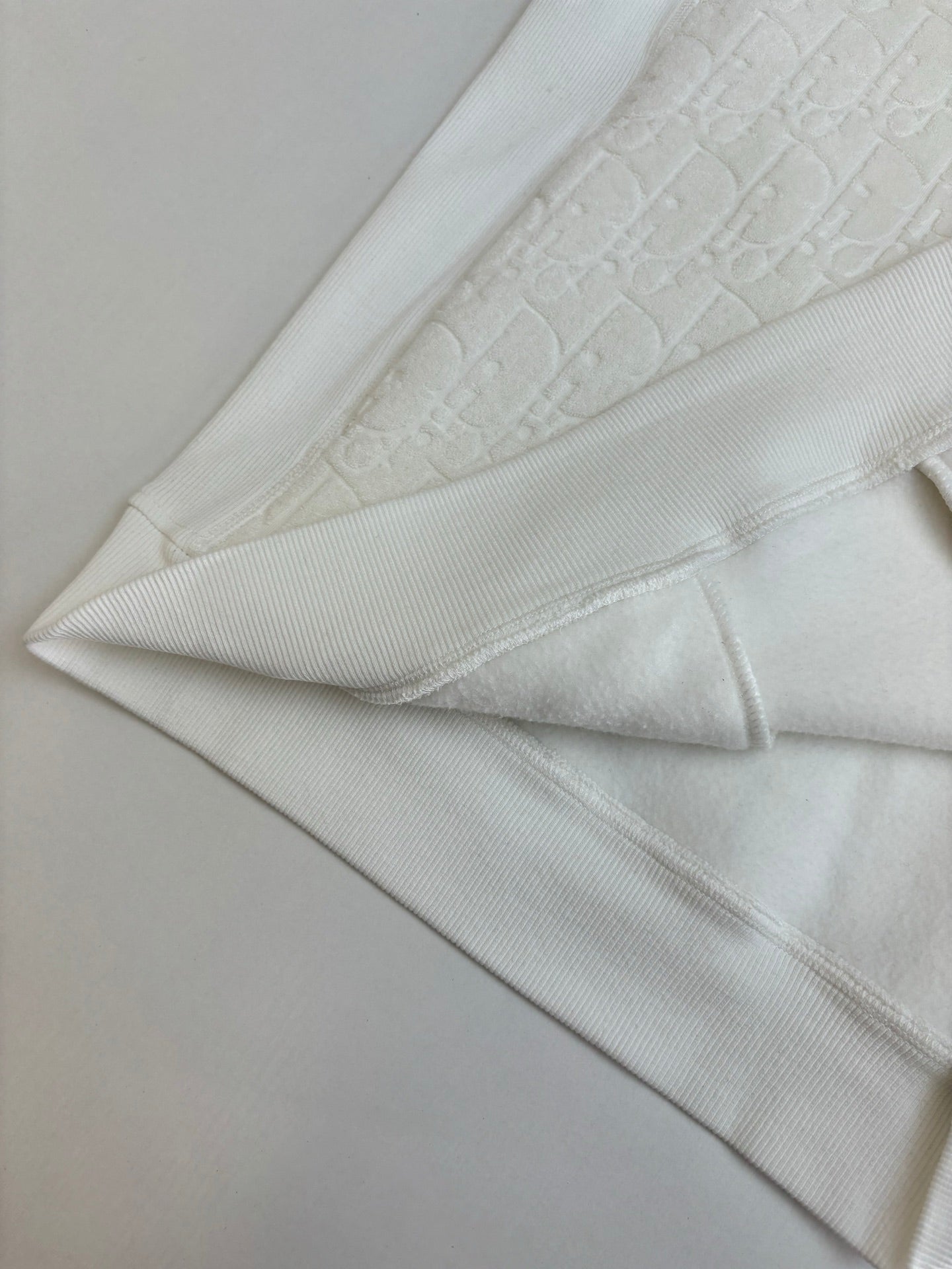 250722 New high-quality, fully printed jacquard letter towel cotton hooded sweatshirt