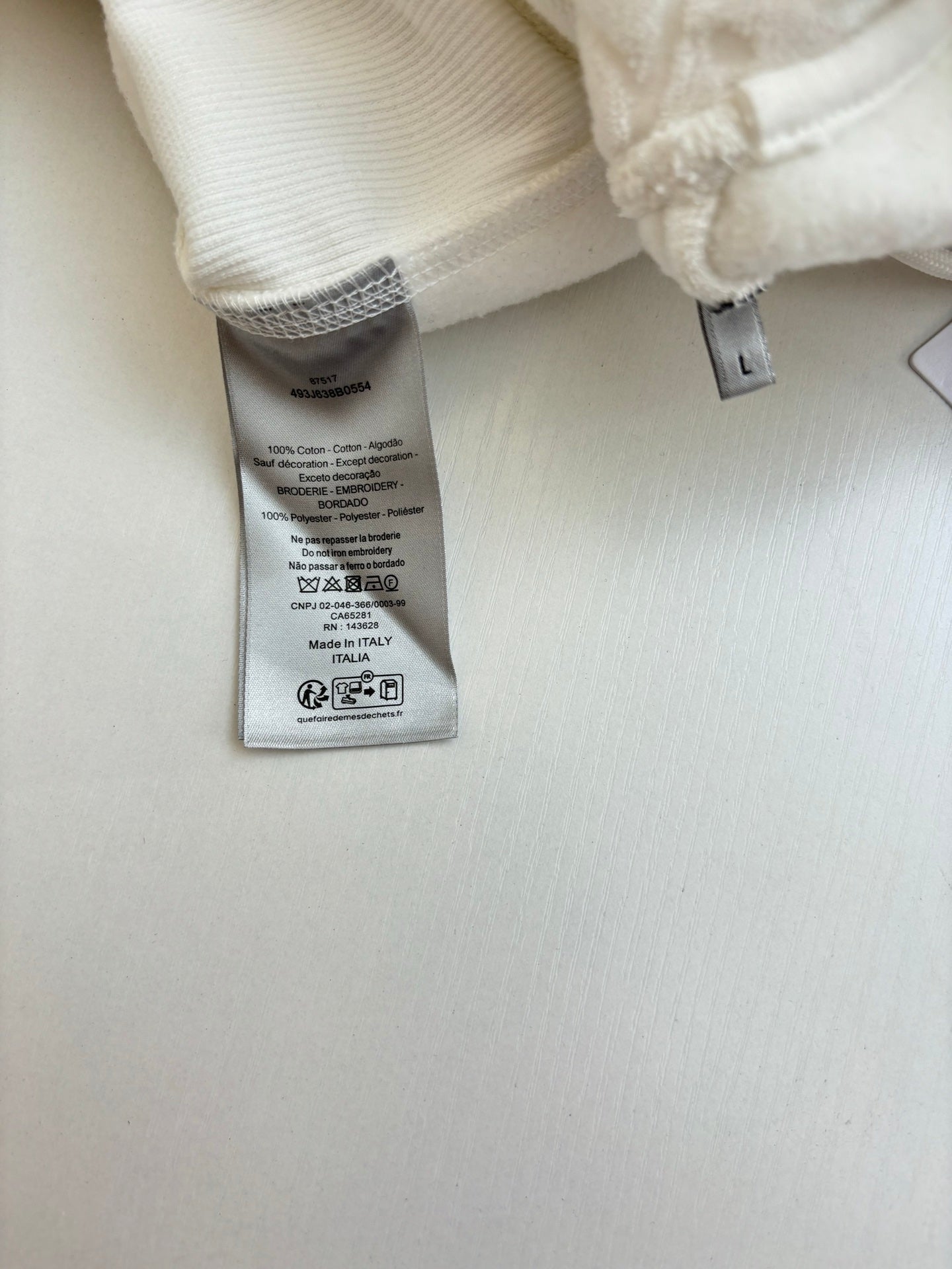 250722 New high-quality, fully printed jacquard letter towel cotton hooded sweatshirt