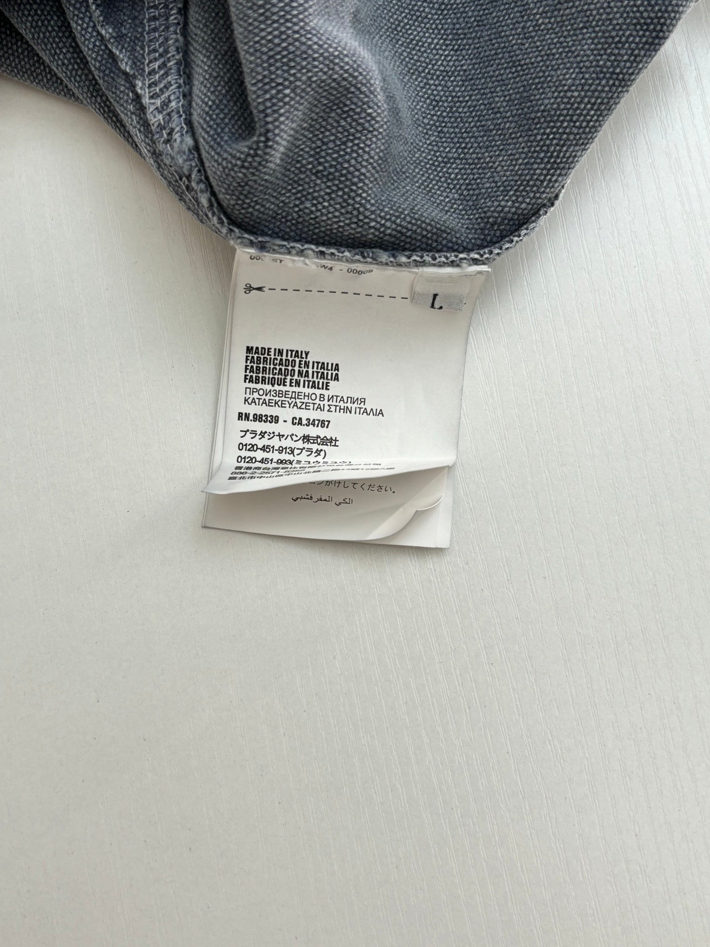 250722 A new high-quality checkered tattooed denim jacket