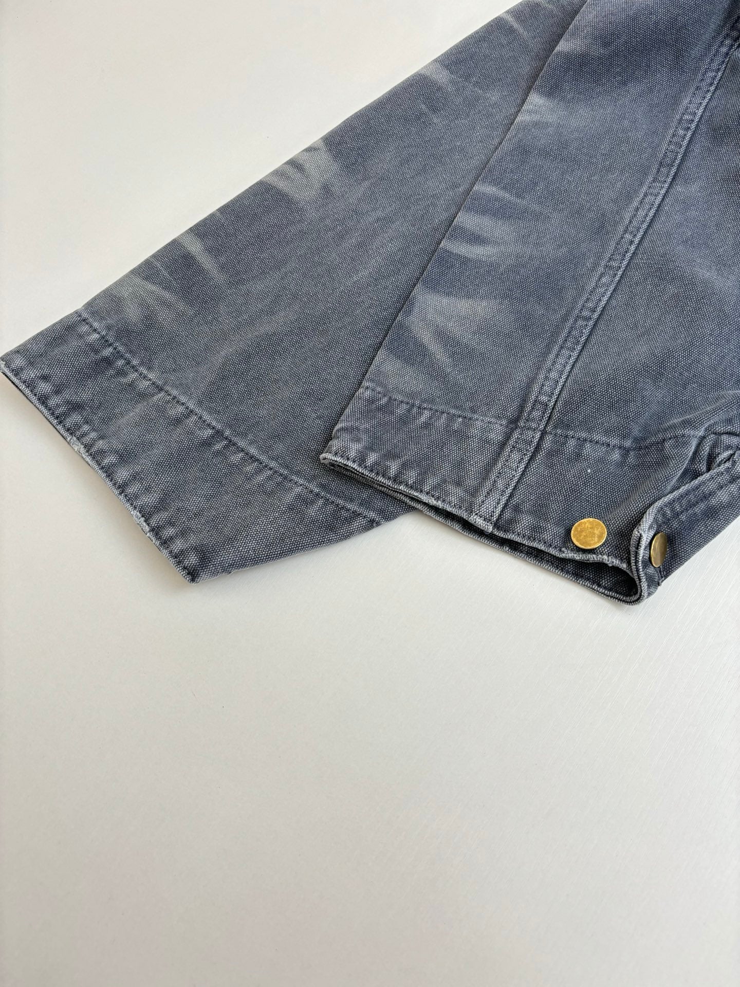 250722 A new high-quality checkered tattooed denim jacket
