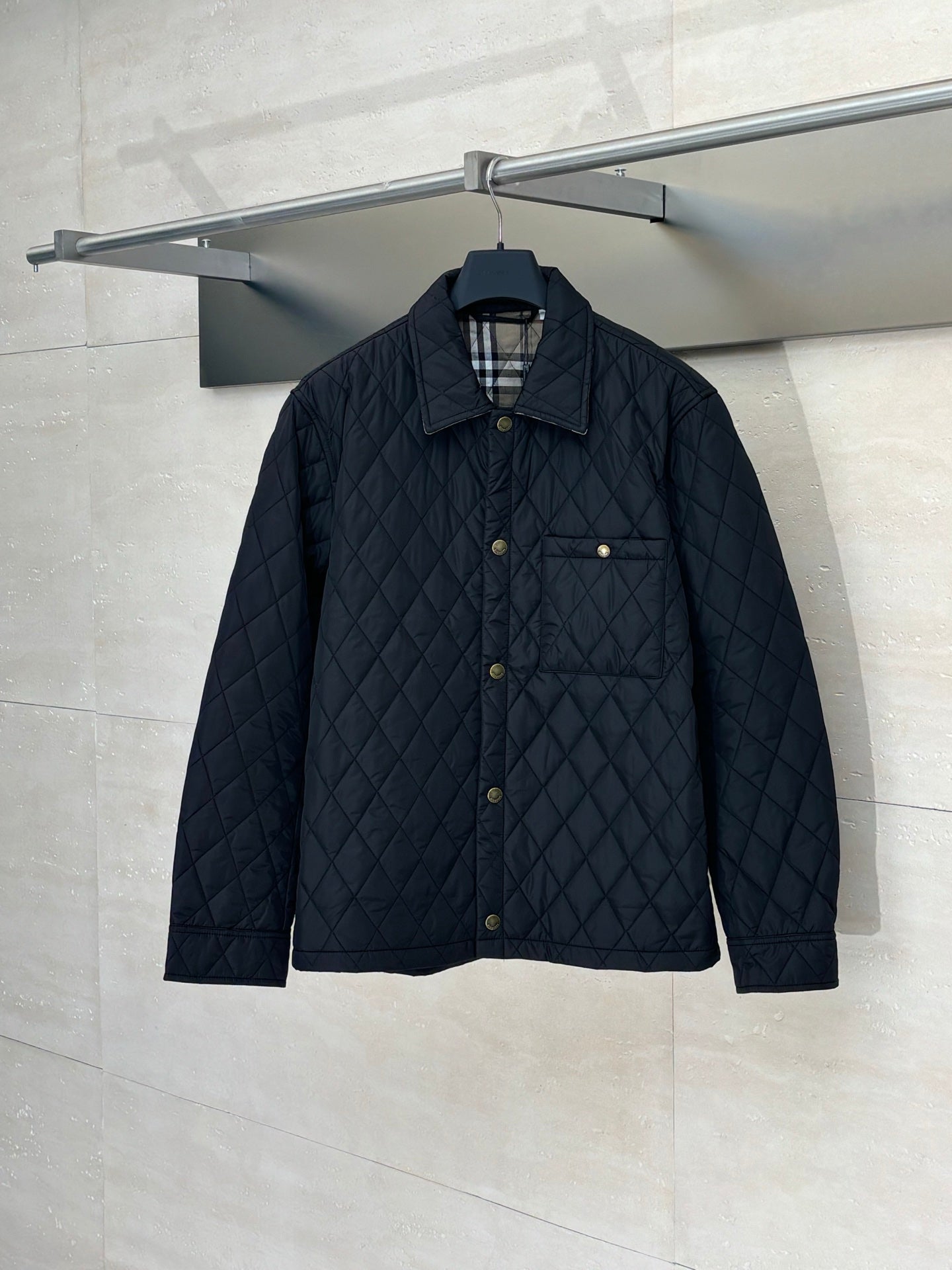 250729 New high-quality lightweight shirt-style cotton-padded jacket