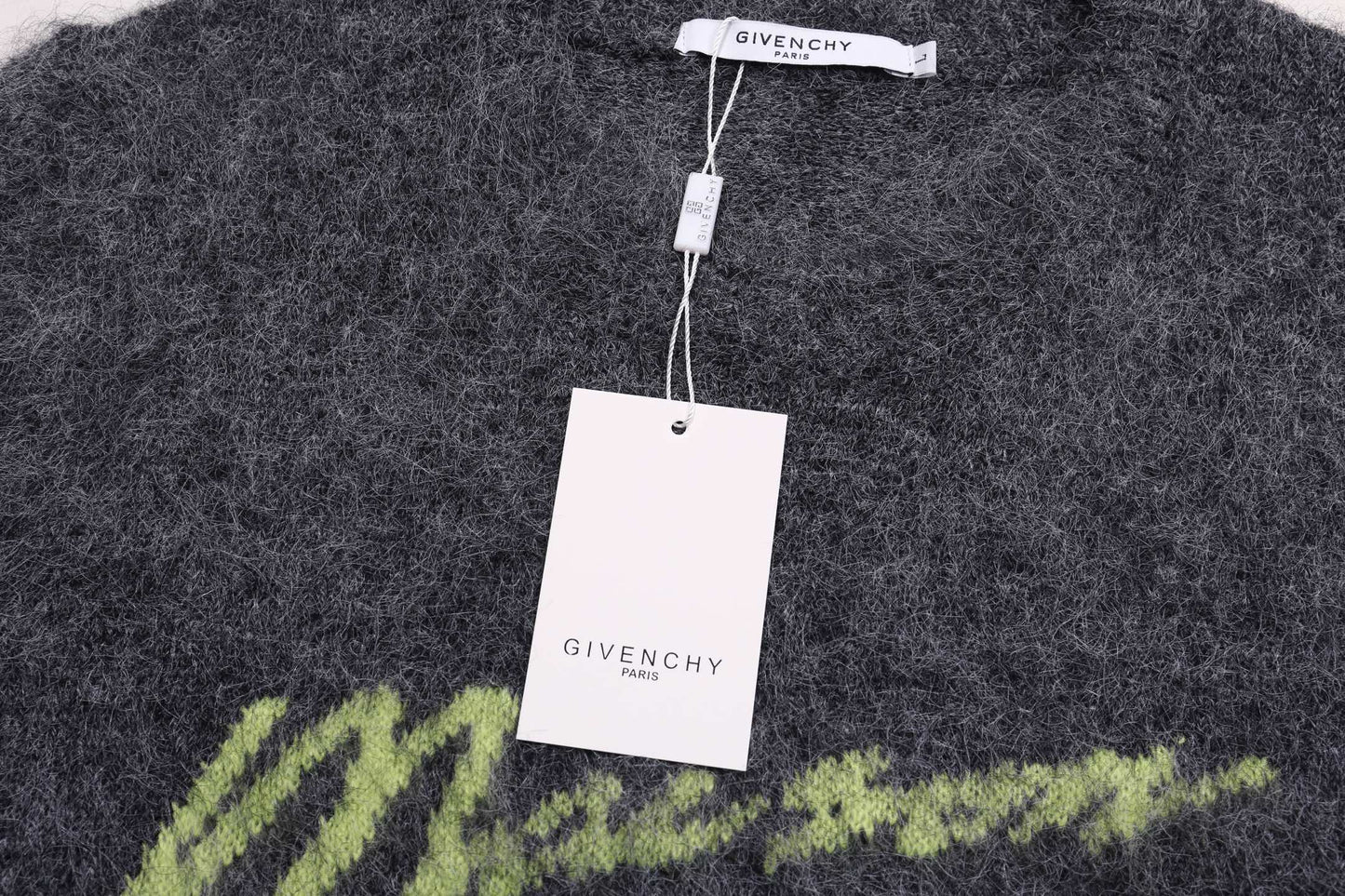 250729 A new high-quality illuminated signature logo jacquard round-neck sweater