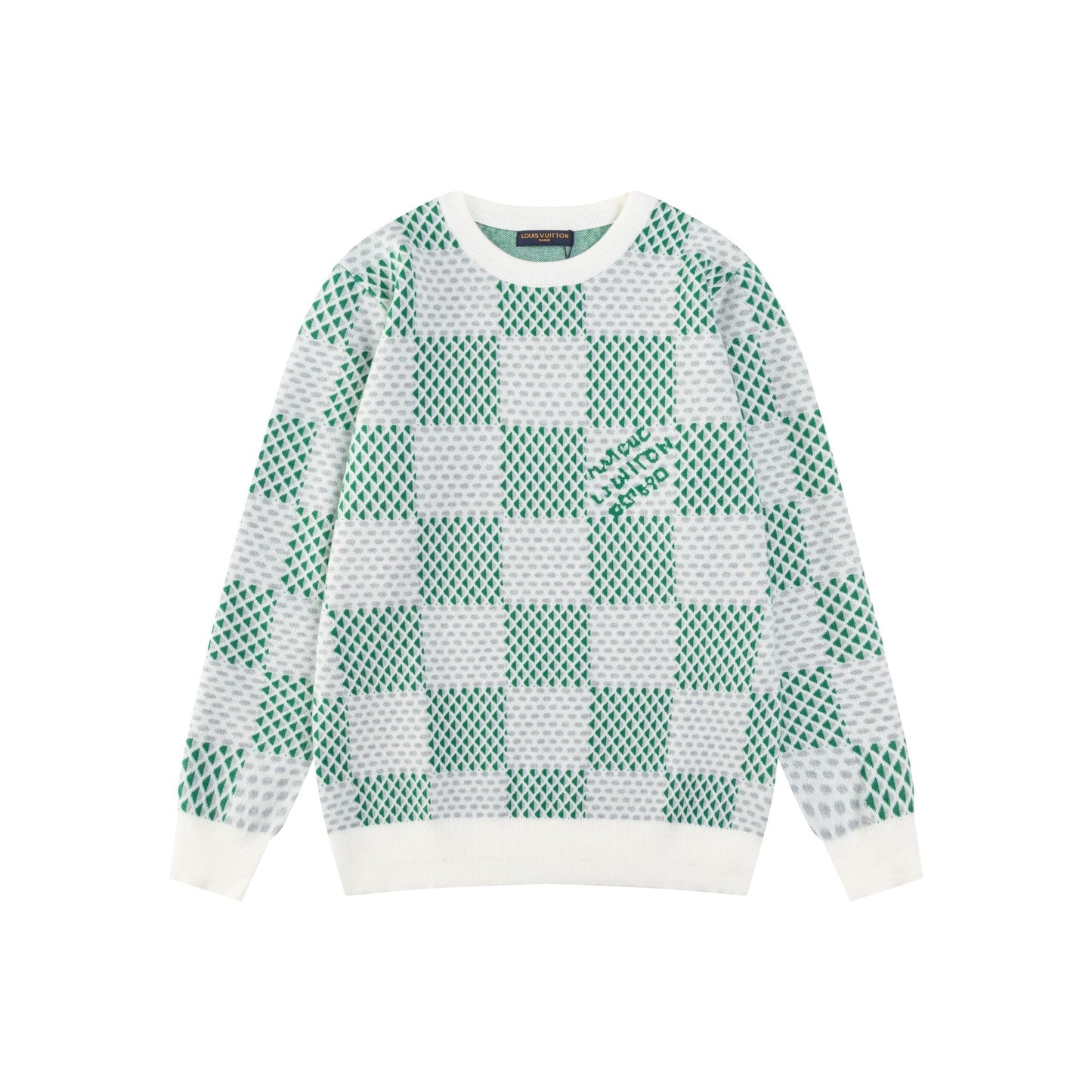 250729 New high-quality flystitch knitted sweater