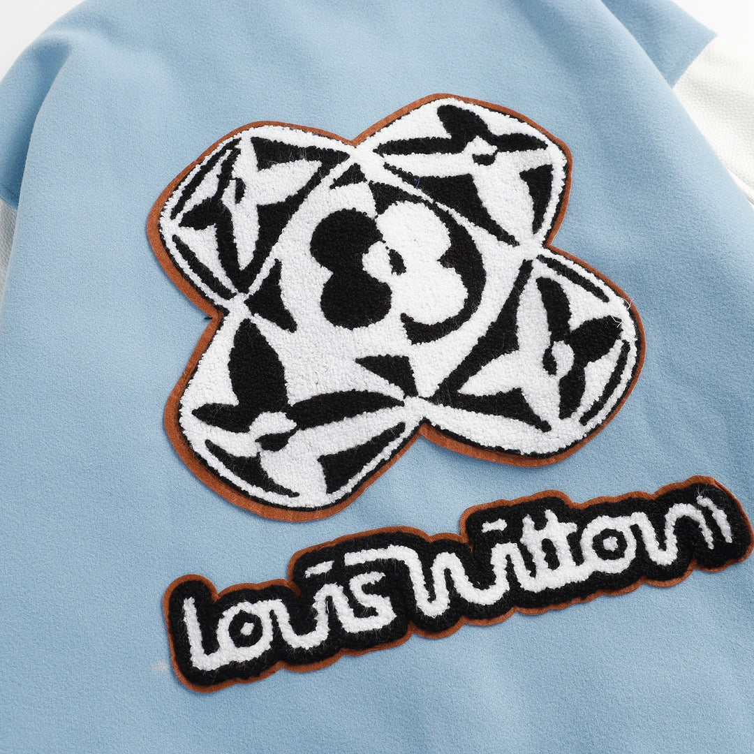 250729 A new top-quality heavy-duty Longfengni fabric baseball jacket jacket