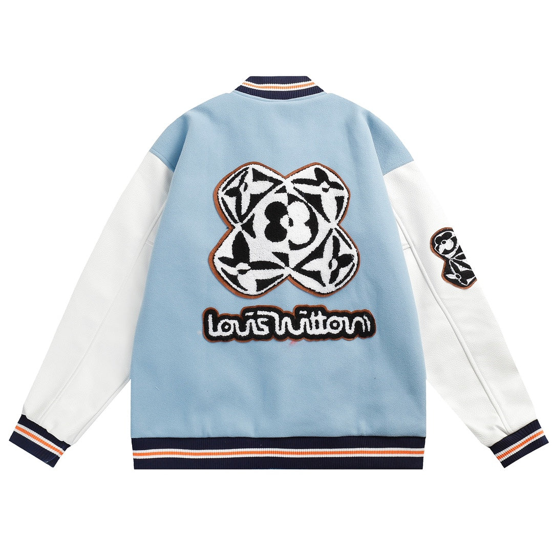 250729 A new top-quality heavy-duty Longfengni fabric baseball jacket jacket