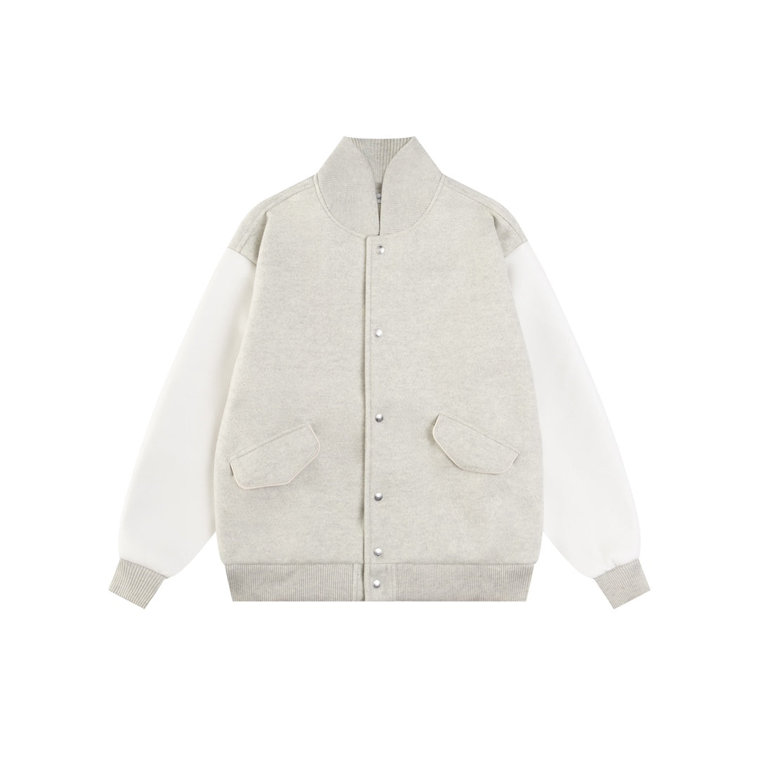 250729 A new top-quality heavy-duty Longfengni fabric baseball jacket jacket