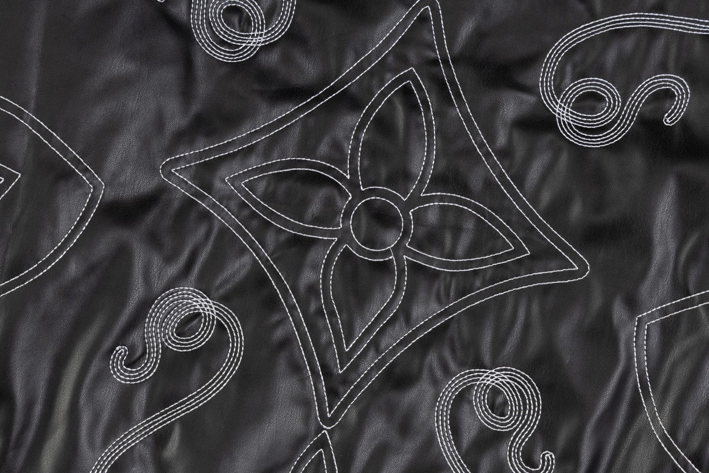 250729 New top-quality embroidered leather pilot jacket