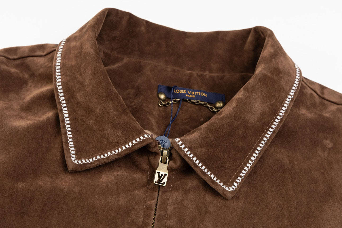 250729 New top-quality embroidered suede cowhide pilot jacket