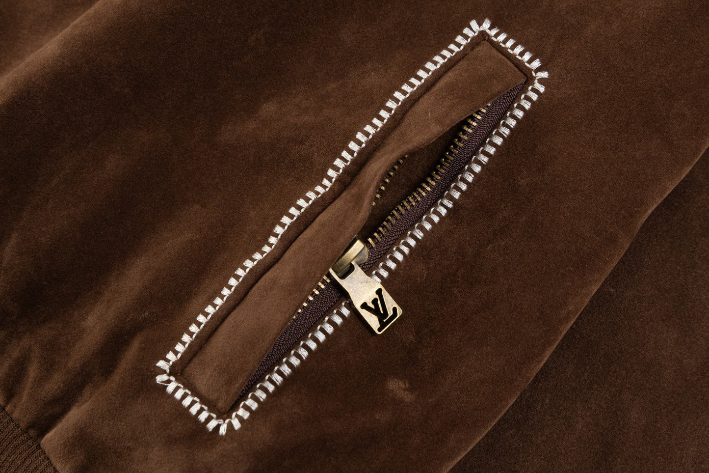 250729 New top-quality embroidered suede cowhide pilot jacket
