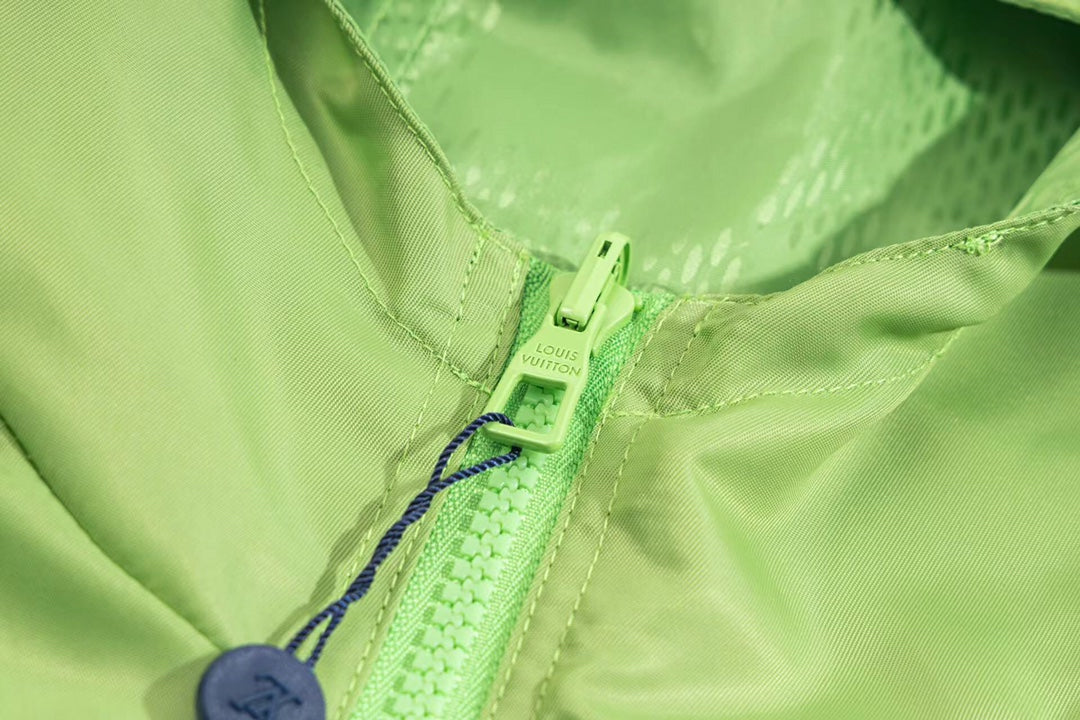 250729 The new top-of-the-line classic double-sided jacquard hooded zipper jacket