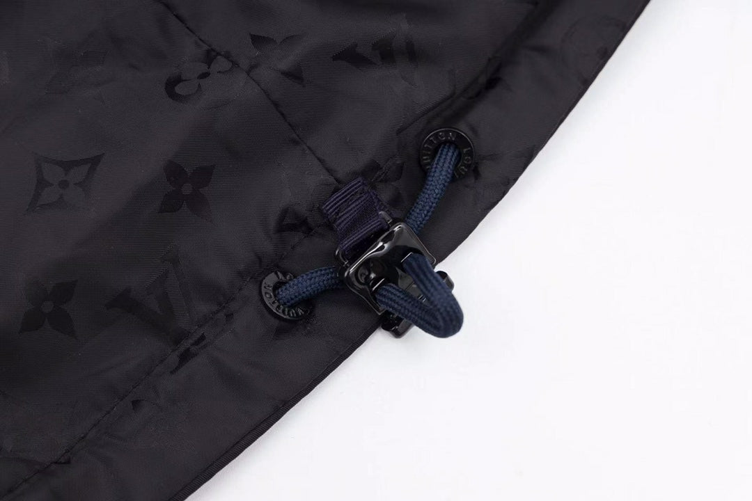 250729 A new top-quality dark-patterned jacquard double-sided jacket and windbreaker