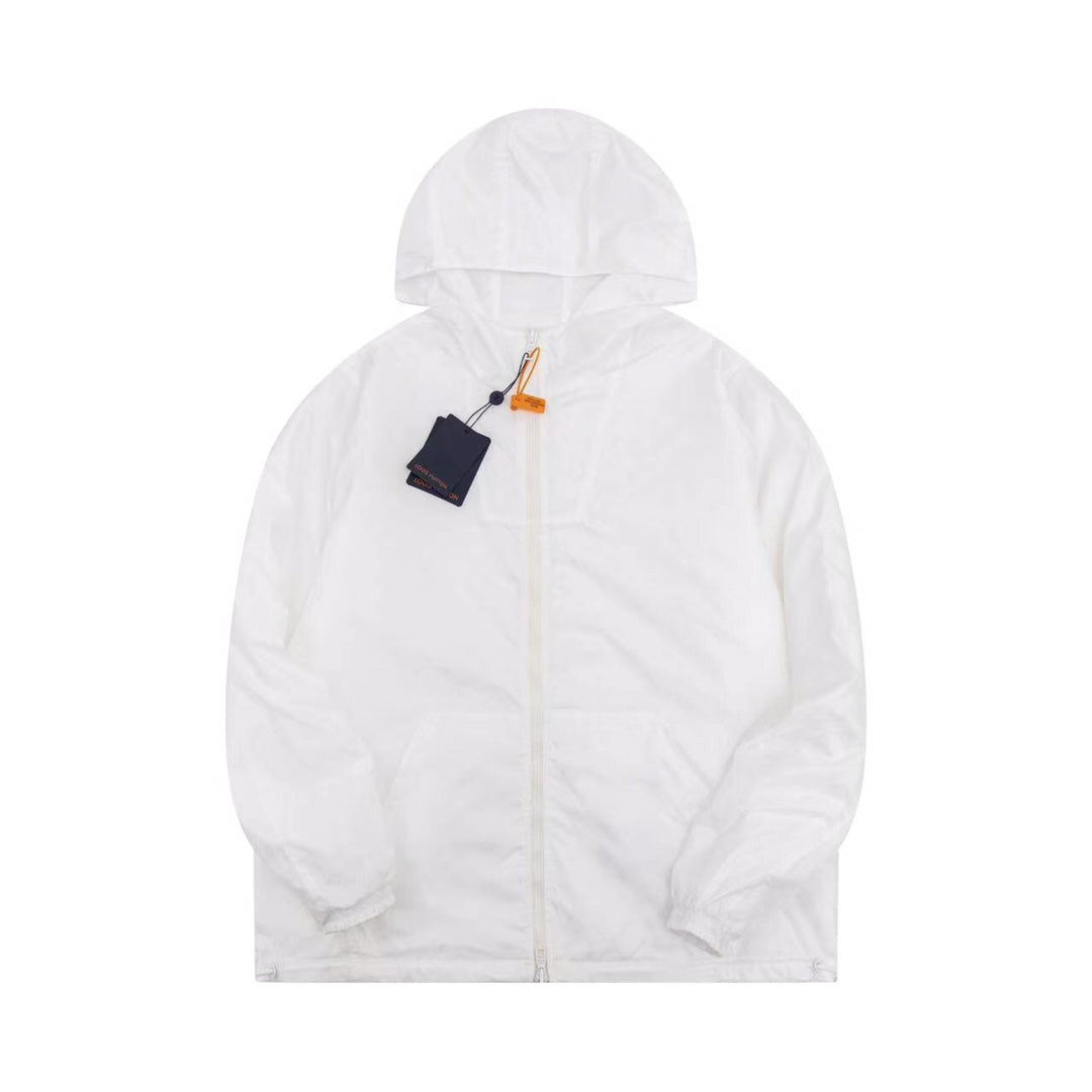 250729 A new top-quality dark-patterned jacquard double-sided jacket and windbreaker