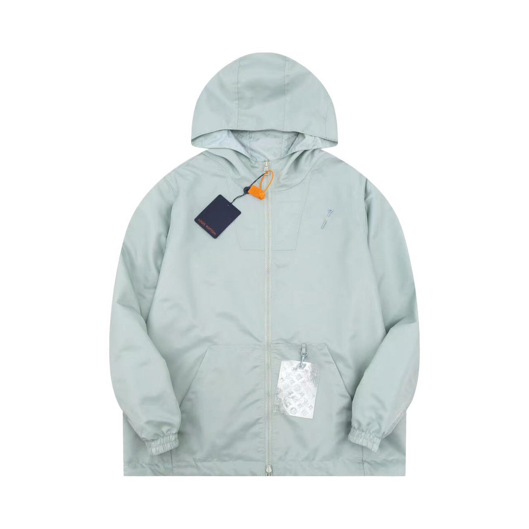 250729 A new top-quality dark-patterned jacquard double-sided jacket and windbreaker